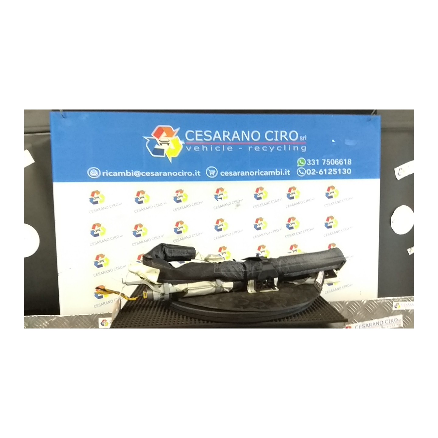 DISPOSITIVO AIRBAG A TENDINA SX. 022 FIAT 500 (3P) (07/07-01/15) 169A4000 51782981