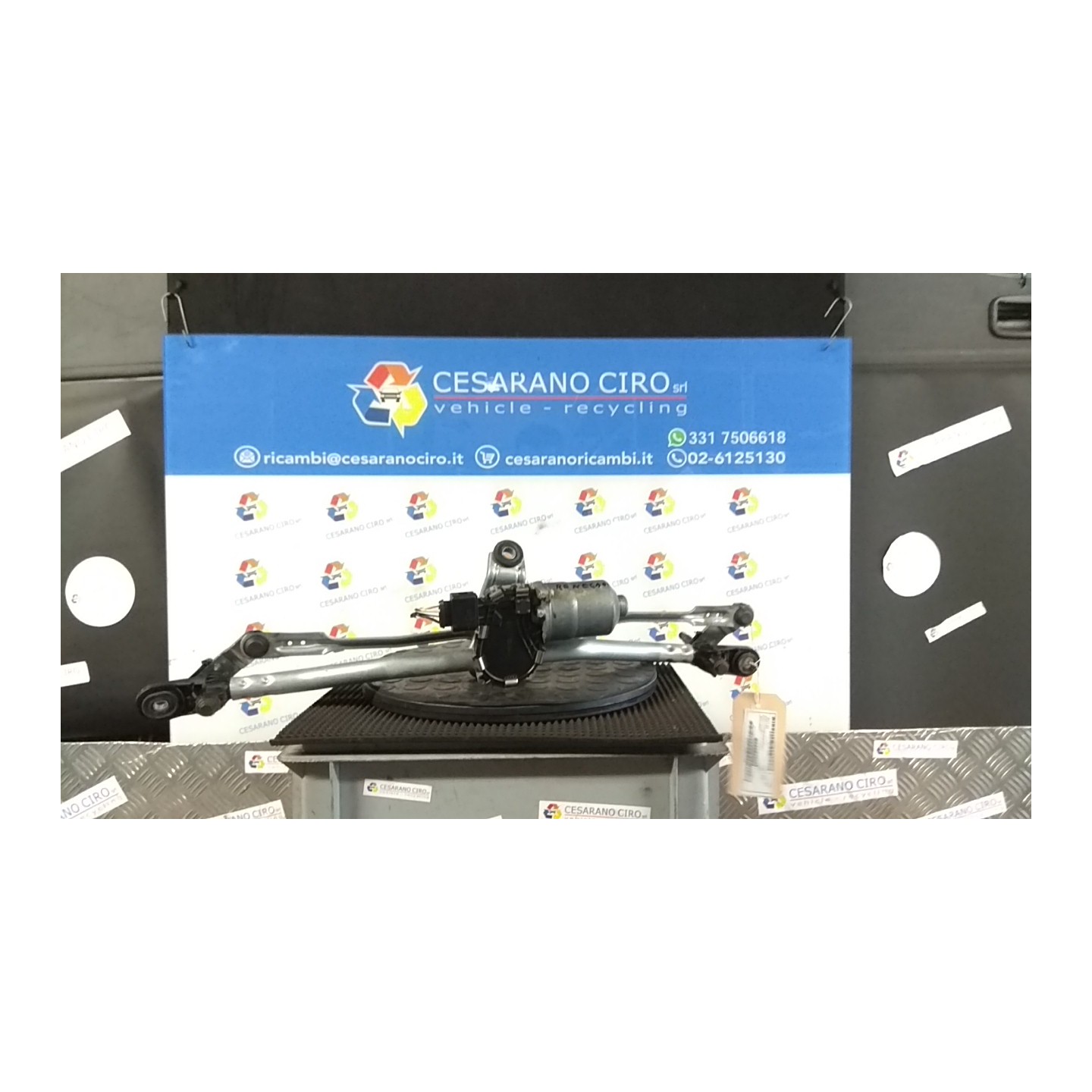 MECCANISMO TERGIPARABREZZA CON MOTORINO 096 JEEP RENEGADE (RE) (07/18-) 55282151 51953959