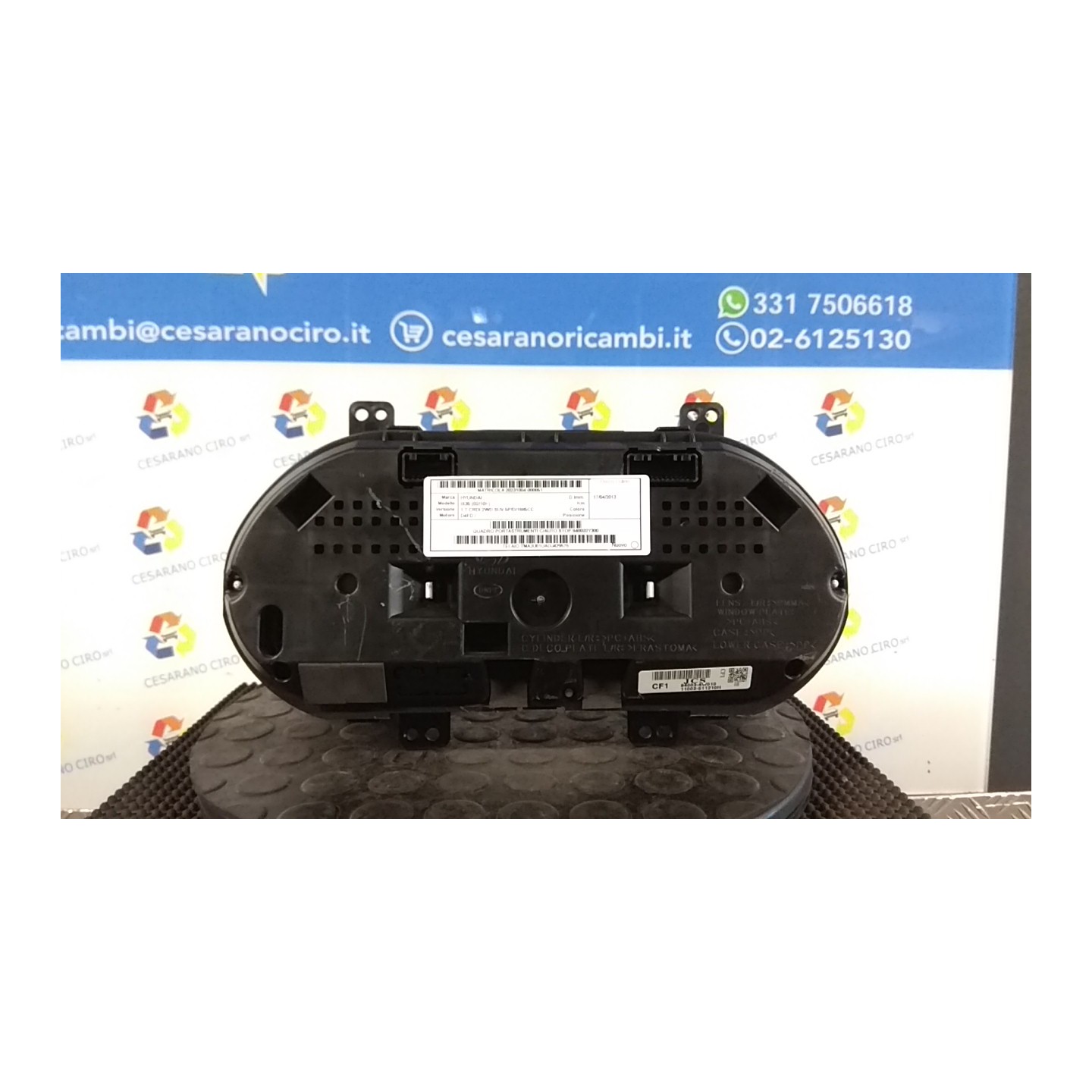 QUADRO PORTASTRUMENTI C/AUTO STOP 051 HYUNDAI IX35 (02/10-) D4FD 940032Y300