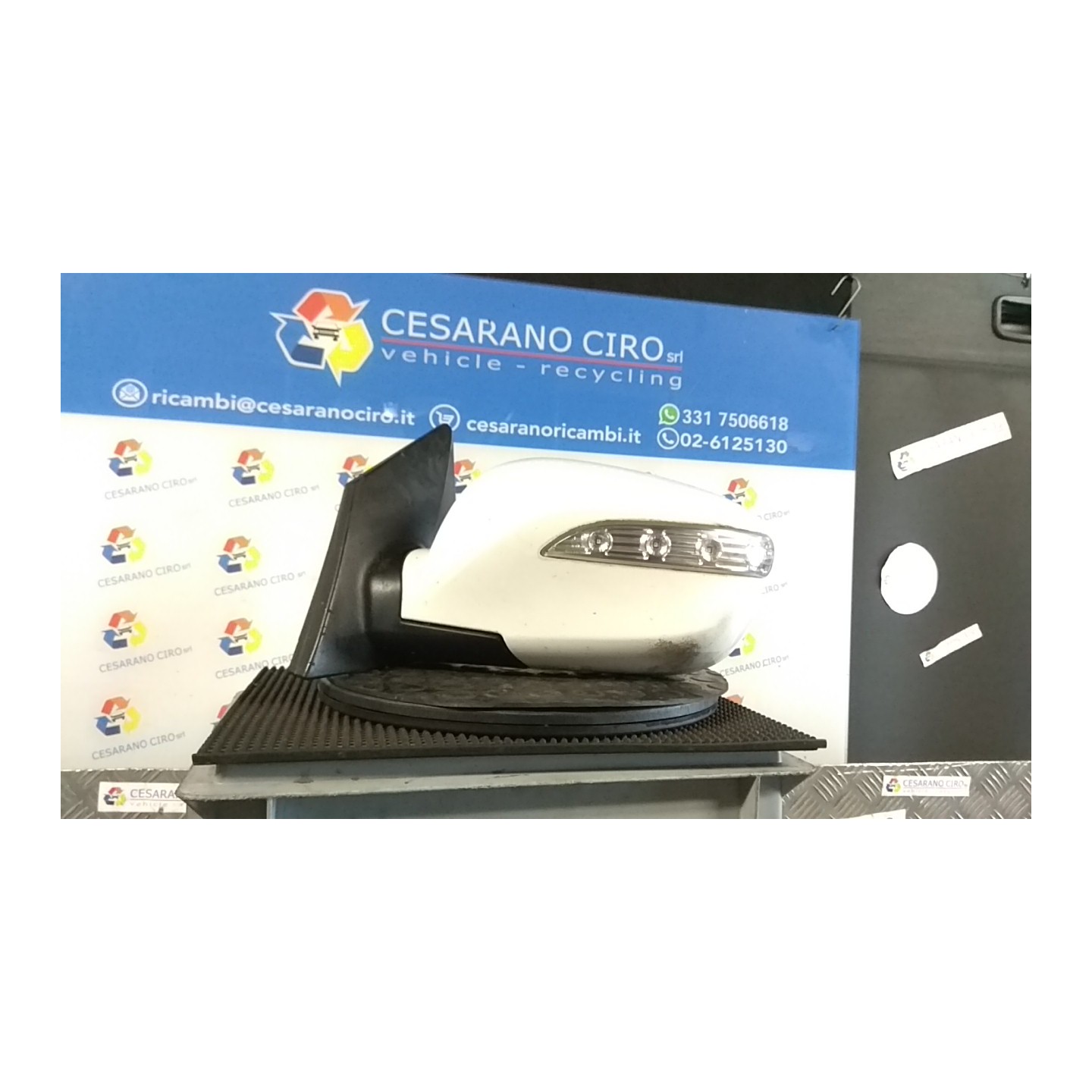 RETROVISORE EST. REGOLAZ. ELETTR. SX. 063 HYUNDAI IX35 (02/10-) D4FD 876102Y000