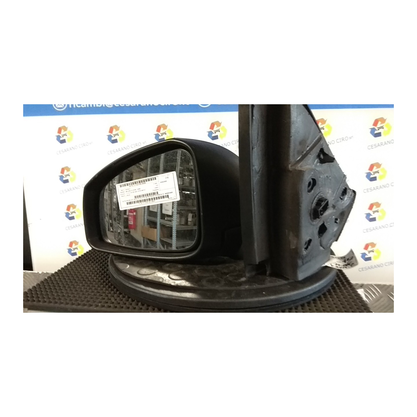 RETROVISORE EST. REGOLAZ. ELETTR. RETROVISORI ESTERNI 02 SX. 098 RENAULT MEGANE 3A SERIE (10/08-) K9KJ8 963020180R