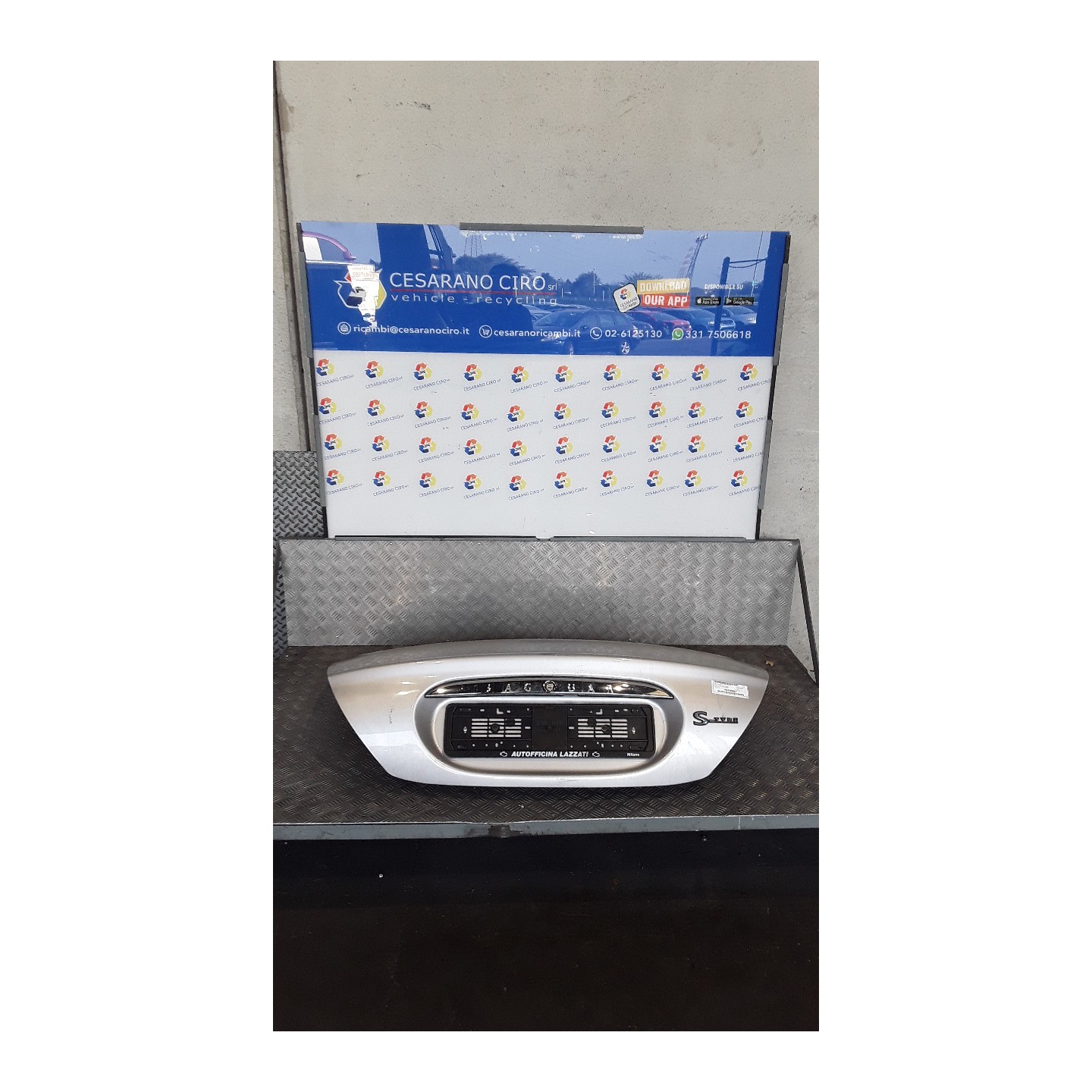 COFANO POST. 145 JAGUAR S-TYPE (X200) (01/99-06/02) FB XR826933