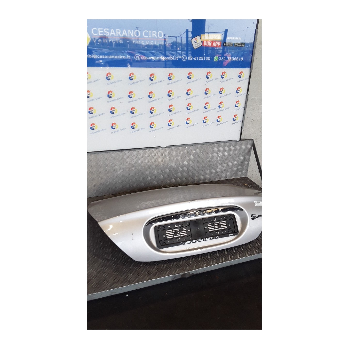 COFANO POST. 145 JAGUAR S-TYPE (X200) (01/99-06/02) FB XR826933