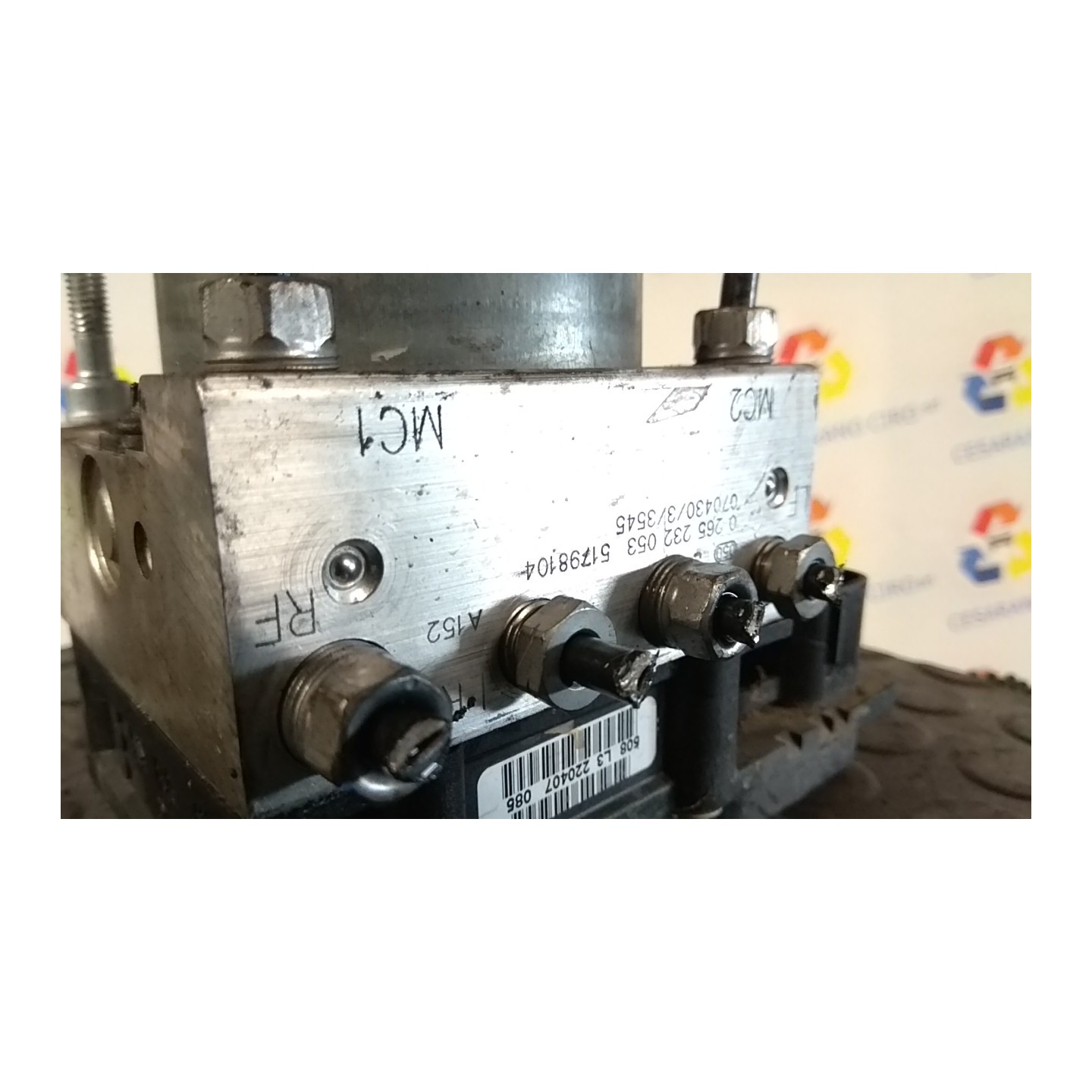 AGGREGATO ABS 018 FIAT GRANDE PUNTO (2Y) (06/05-12/08 199A4000 71746428