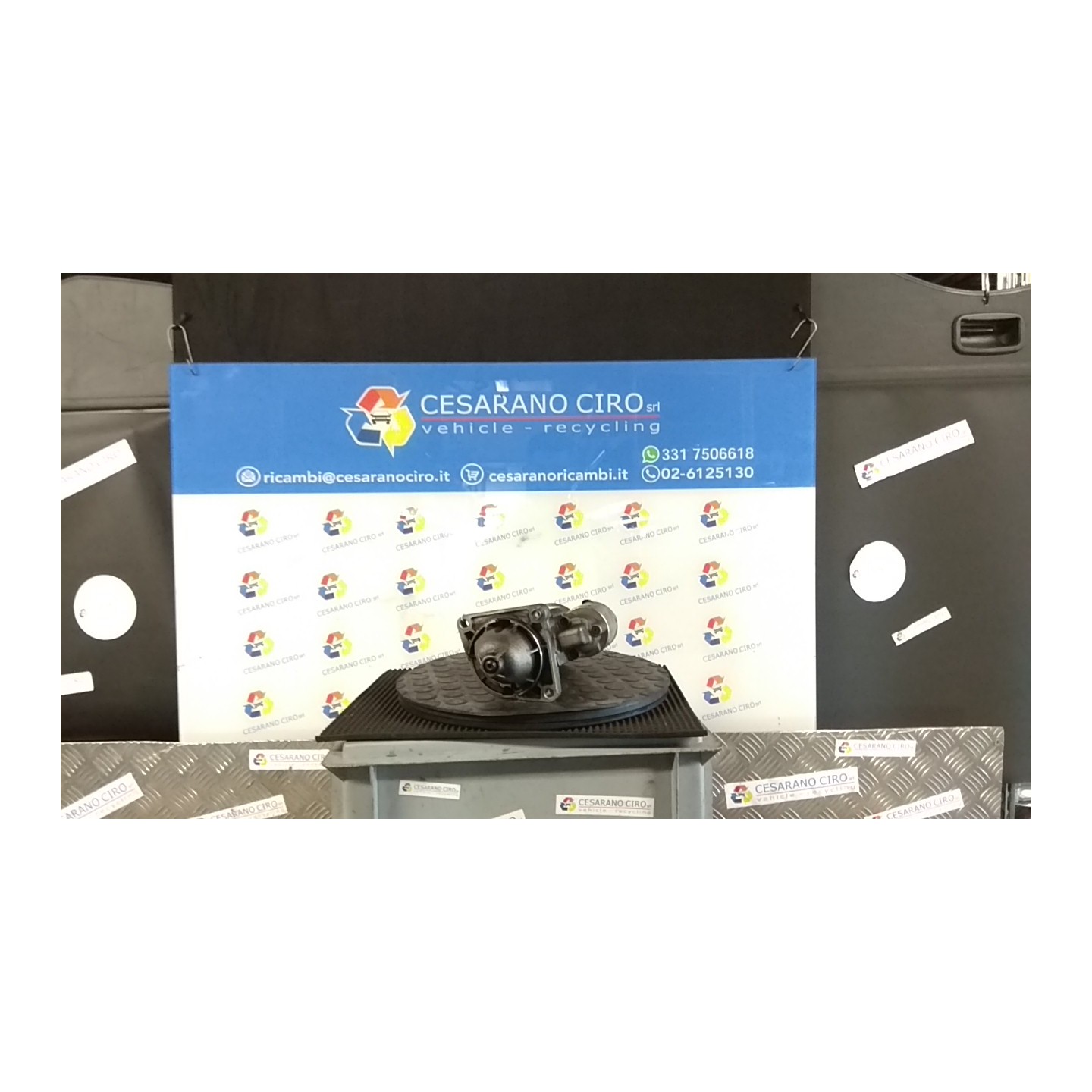 MOTORINO AVVIAMENTO 105 FIAT SEDICI (3B) (02/06-11/11) D19AA 71746669