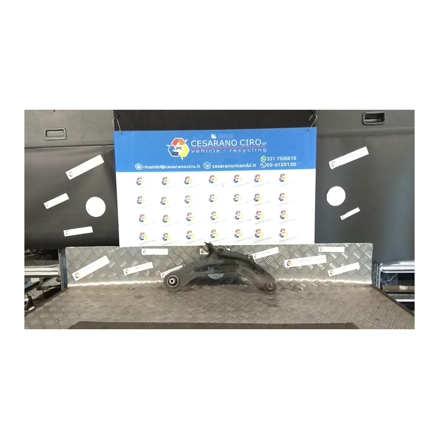 BRACCIO OSCILLANTE SOSP. ANT. DX. 023 RENAULT CAPTUR (04/13-09/17) K9KE6 545047954R