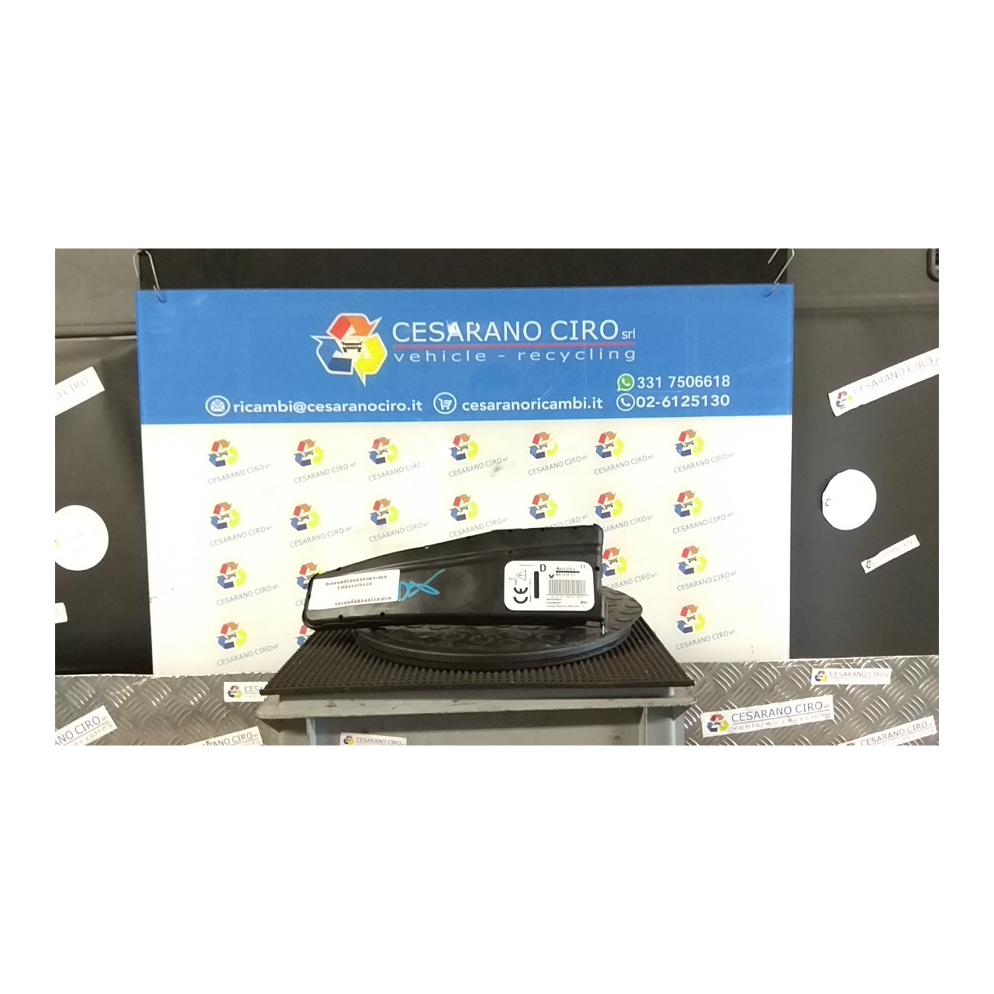 DISPOSITIVO AIRBAG LAT. DX. 060 RENAULT CAPTUR (04/13-09/17) K9KE6 985H07776R