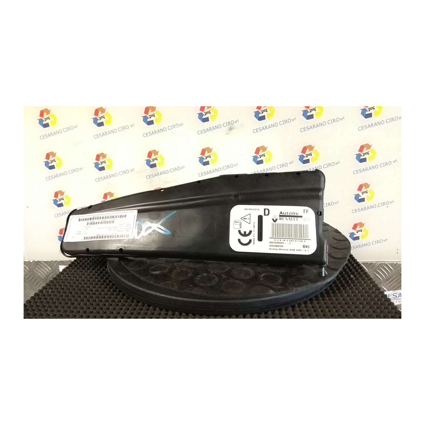 DISPOSITIVO AIRBAG LAT. DX. 060 RENAULT CAPTUR (04/13-09/17) K9KE6 985H07776R