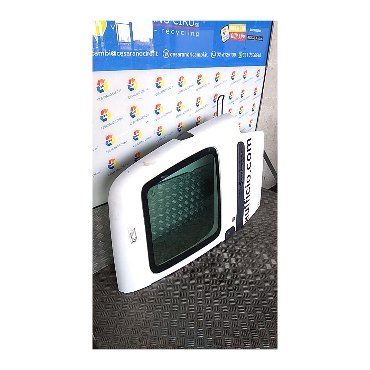 PORTA CARICO POST. A BATTENTE DX. 146 CITROEN BERLINGO VAN (10/02-03/08) 9HX 9839338180