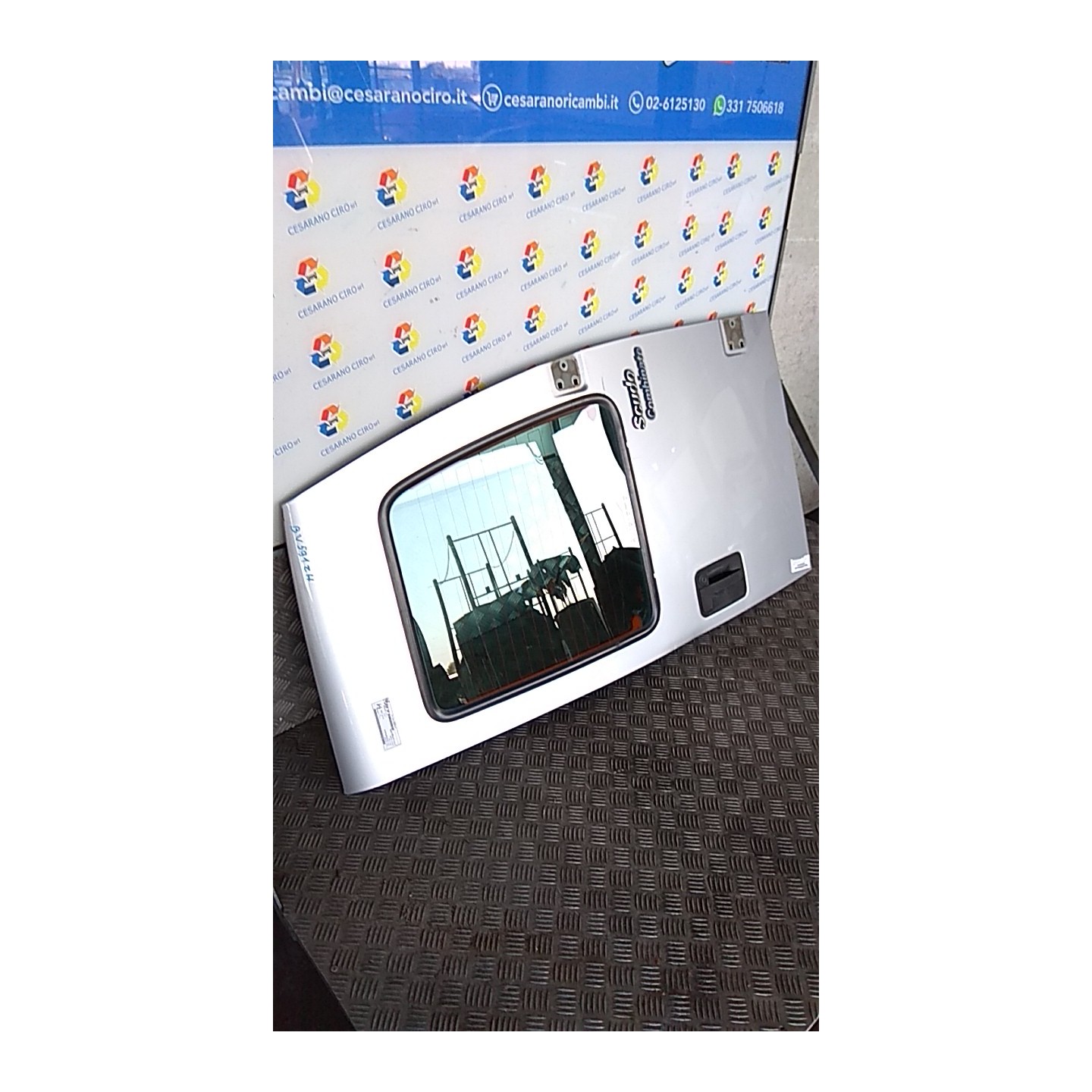 PORTA CARICO POST. A BATTENTE VETRATA DX. 156 FIAT SCUDO (PL) (02/96-12/03) RHX 9567240788