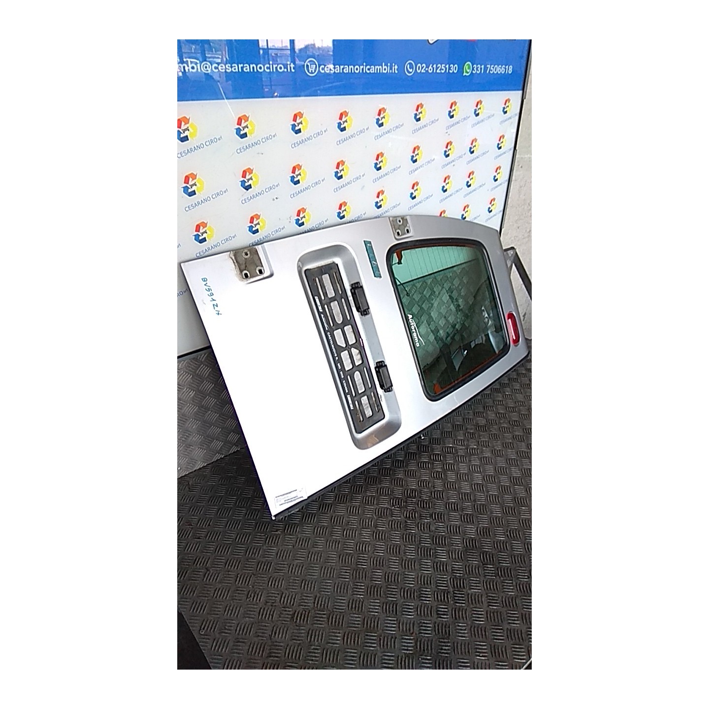 PORTA CARICO POST. A BATTENTE VETRATA SX. 157 FIAT SCUDO (PL) (02/96-12/03) RHX 9408702788