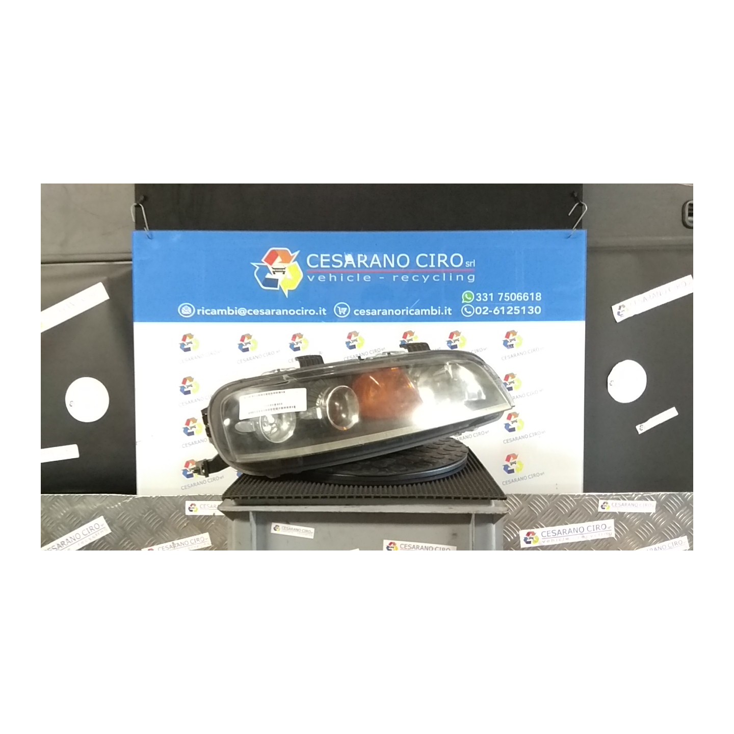 PROIETTORE DX. 045 FIAT PUNTO (1N/1P) (07/99-12/05) 188A4000 46522719