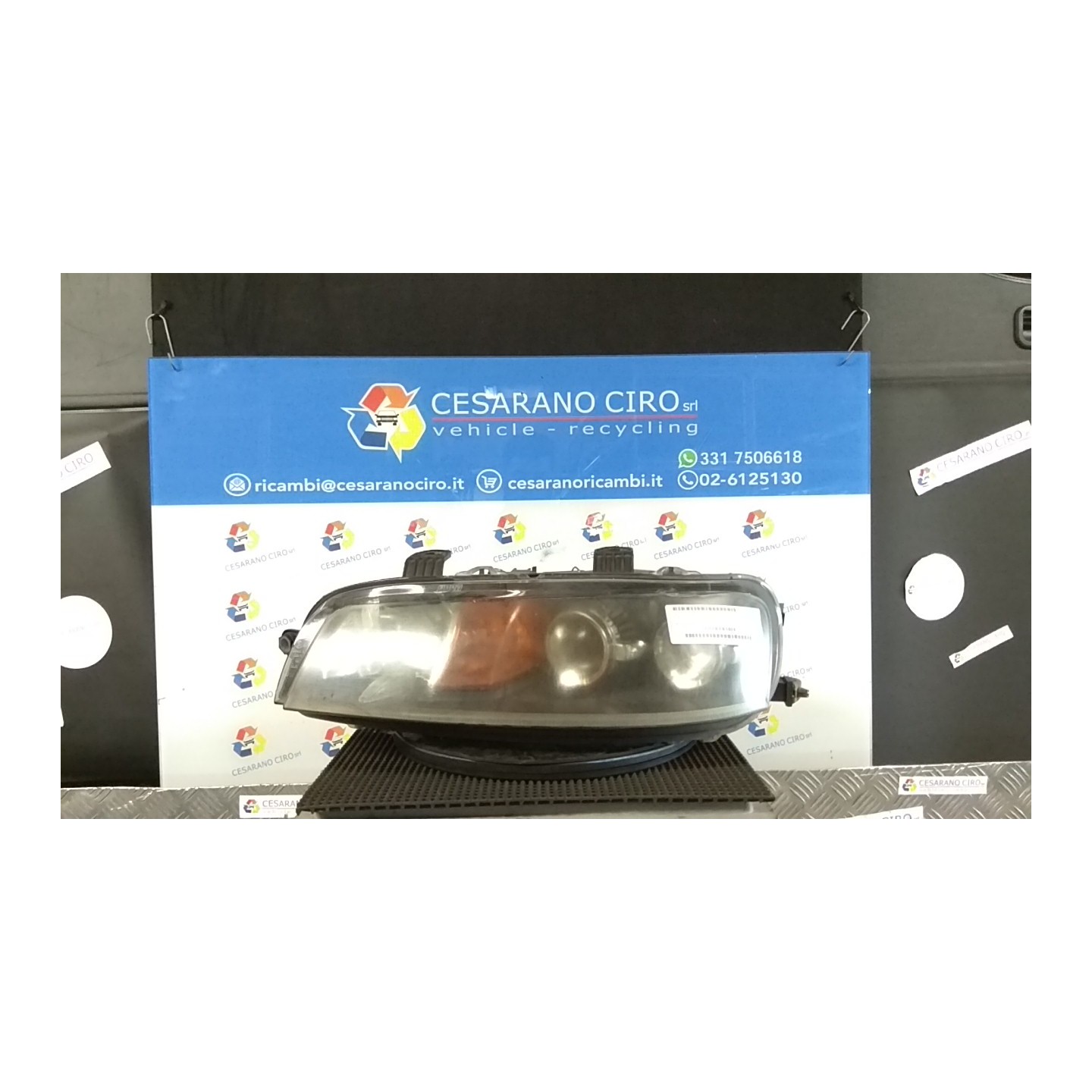 PROIETTORE SX. 046 FIAT PUNTO (1N/1P) (07/99-12/05) 188A4000 51712396