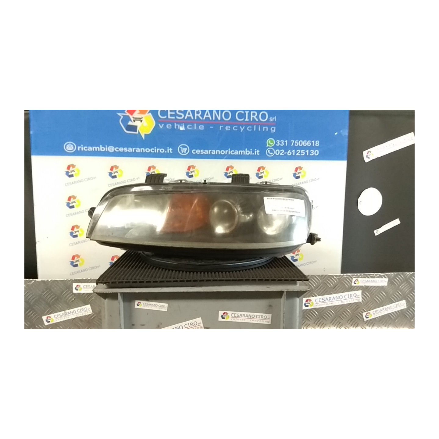 PROIETTORE SX. 046 FIAT PUNTO (1N/1P) (07/99-12/05) 188A4000 51712396