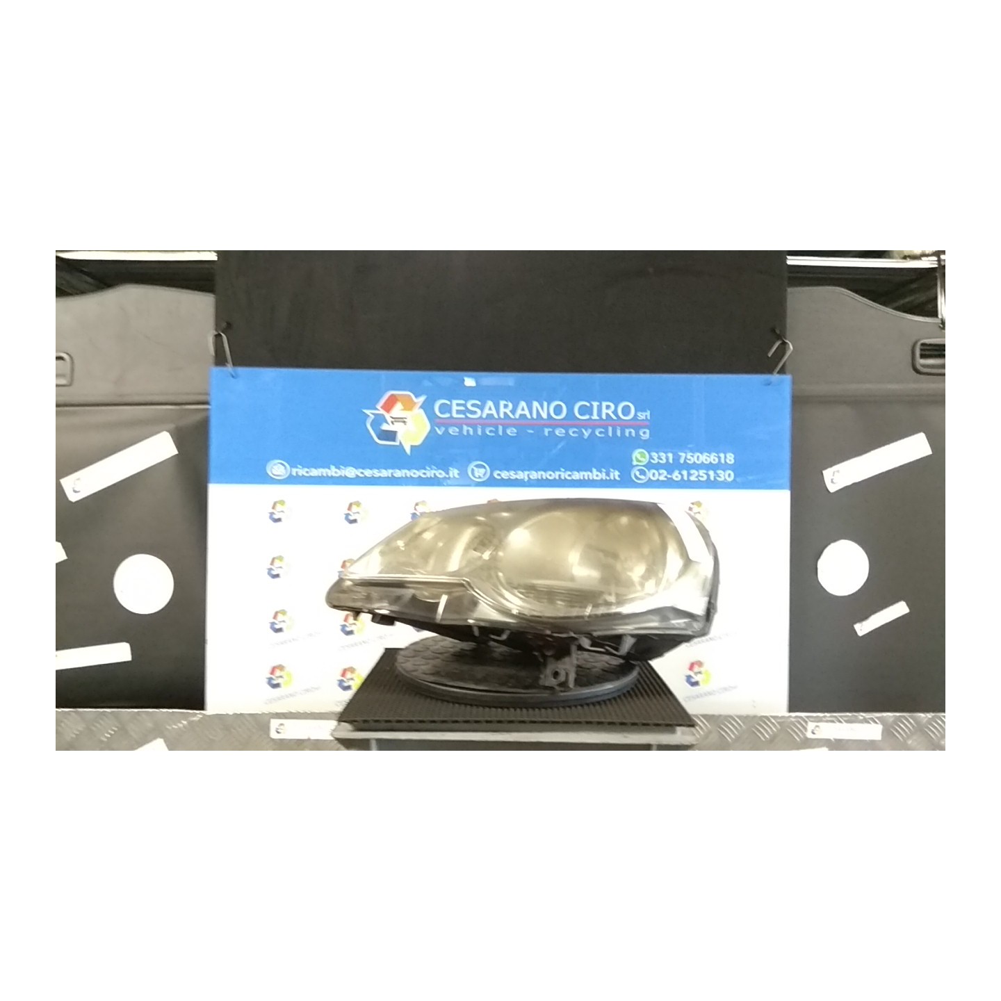 PROIETTORE VALEO SX. 051 VOLKSWAGEN POLO (9N) (04/05-) BBM 6Q1941007AT