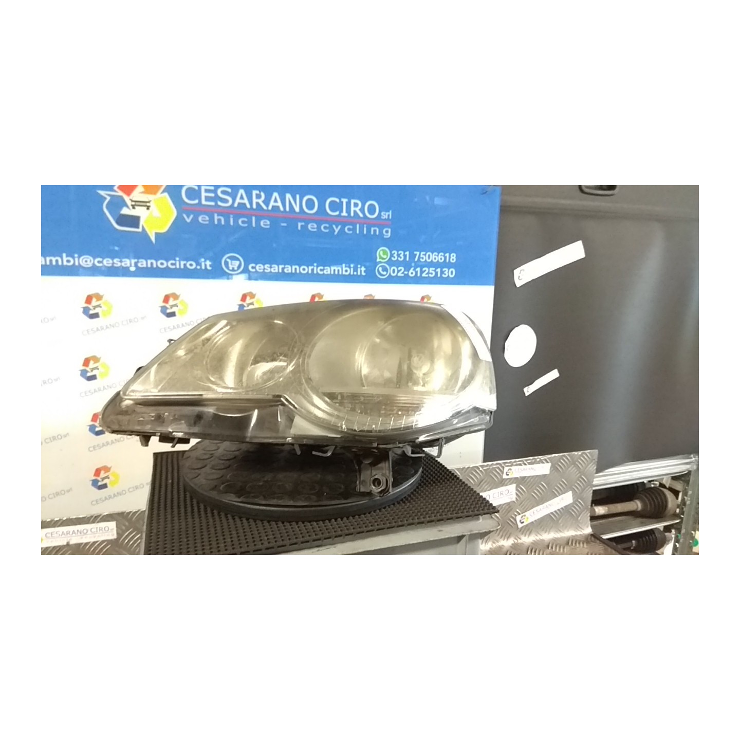 PROIETTORE VALEO SX. 051 VOLKSWAGEN POLO (9N) (04/05-) BBM 6Q1941007AT