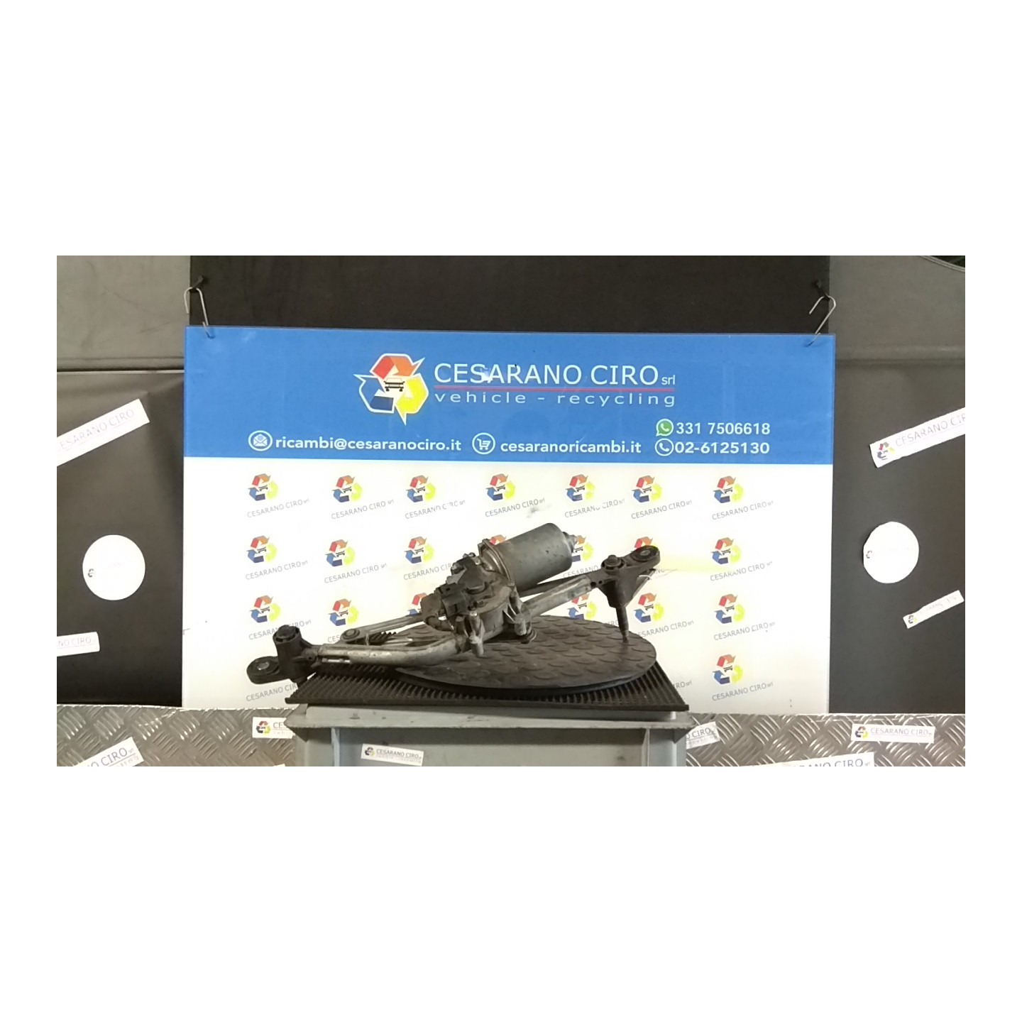 MECCANISMO TERGIPARABREZZA CON MOTORINO 071 ALFA ROMEO MITO (X6) (06/08-06/11) 955A1000 50545277