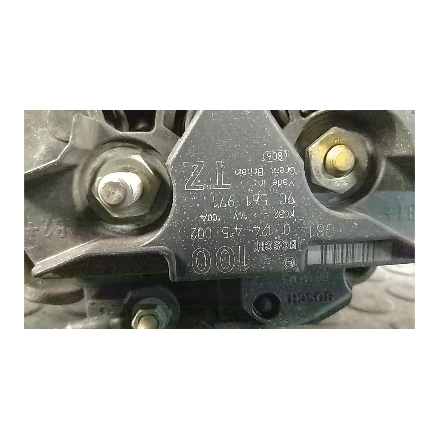 ALTERNATORE 100AMP 007 OPEL ASTRA (T98) (03/98-09/04) X16XEL 9195753
