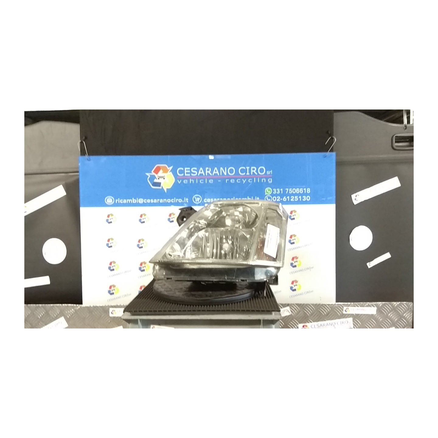 PROIETTORE SX. 034 OPEL MERIVA (X03) (03/03-12/10) Z16XEP 93175364