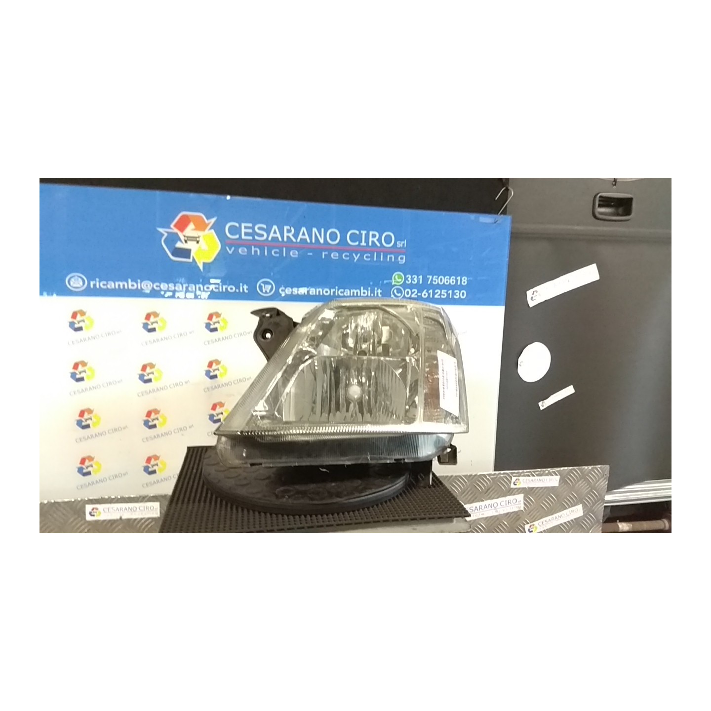 PROIETTORE SX. 034 OPEL MERIVA (X03) (03/03-12/10) Z16XEP 93175364