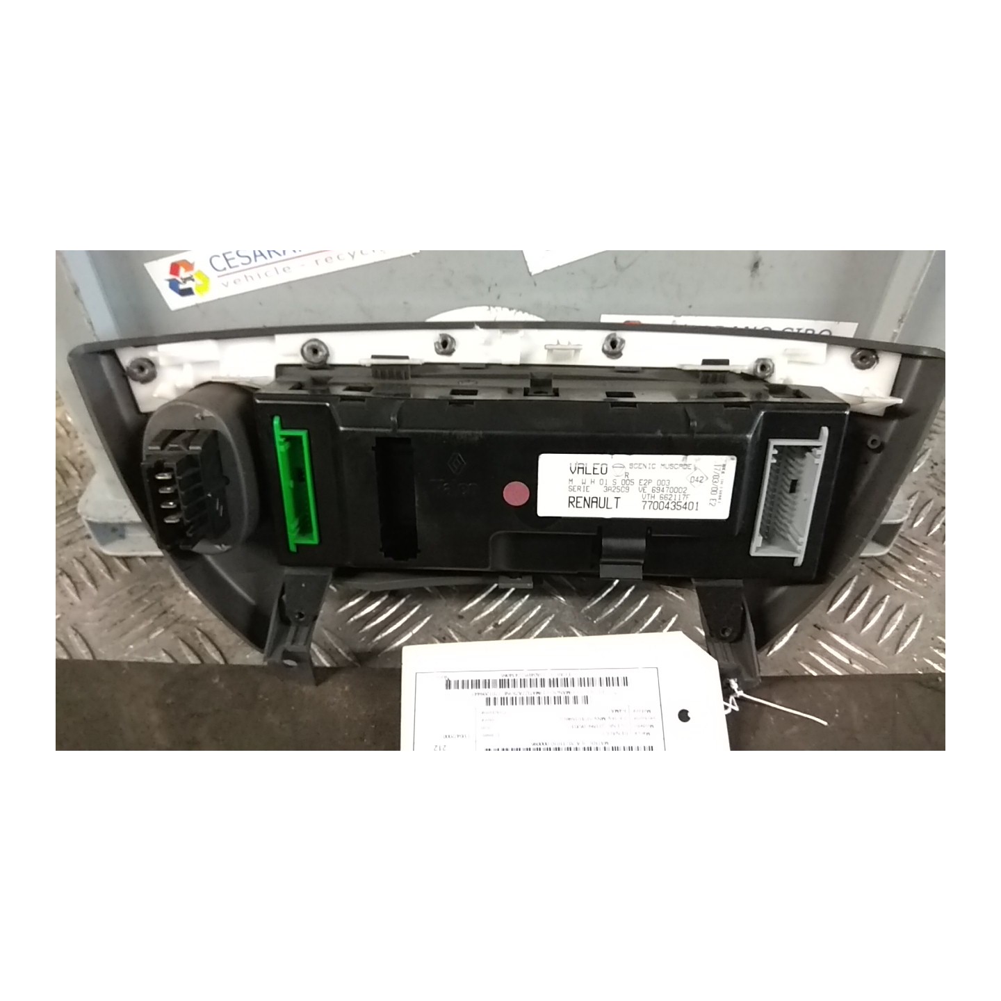 BLOCCO COMANDO CLIMATIZZAZIONE 095 RENAULT SCENIC (03/99-05/03) K4MA7 7701209441