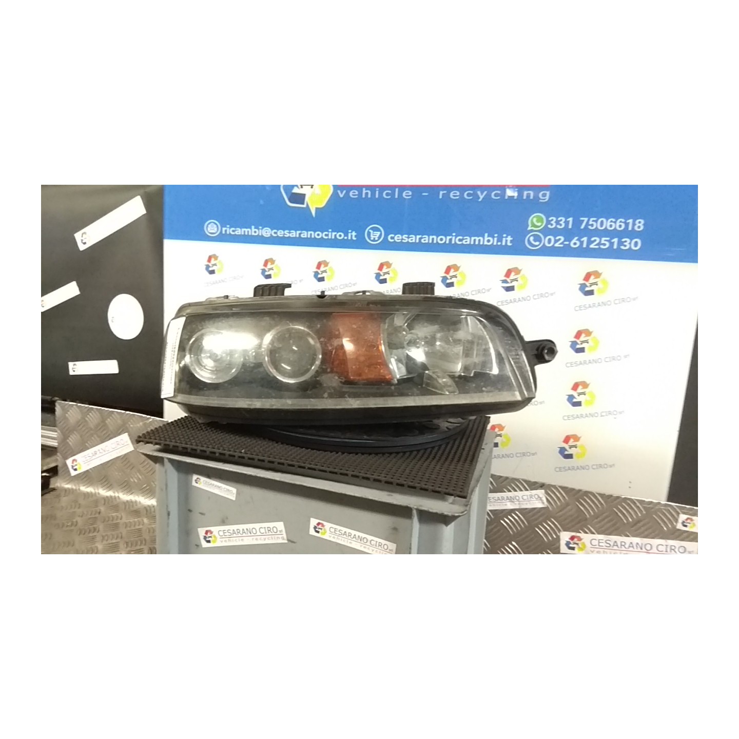 PROIETTORE DX. 012 FIAT PUNTO (1N/1P) (07/99-12/05) 188A4000 46522719