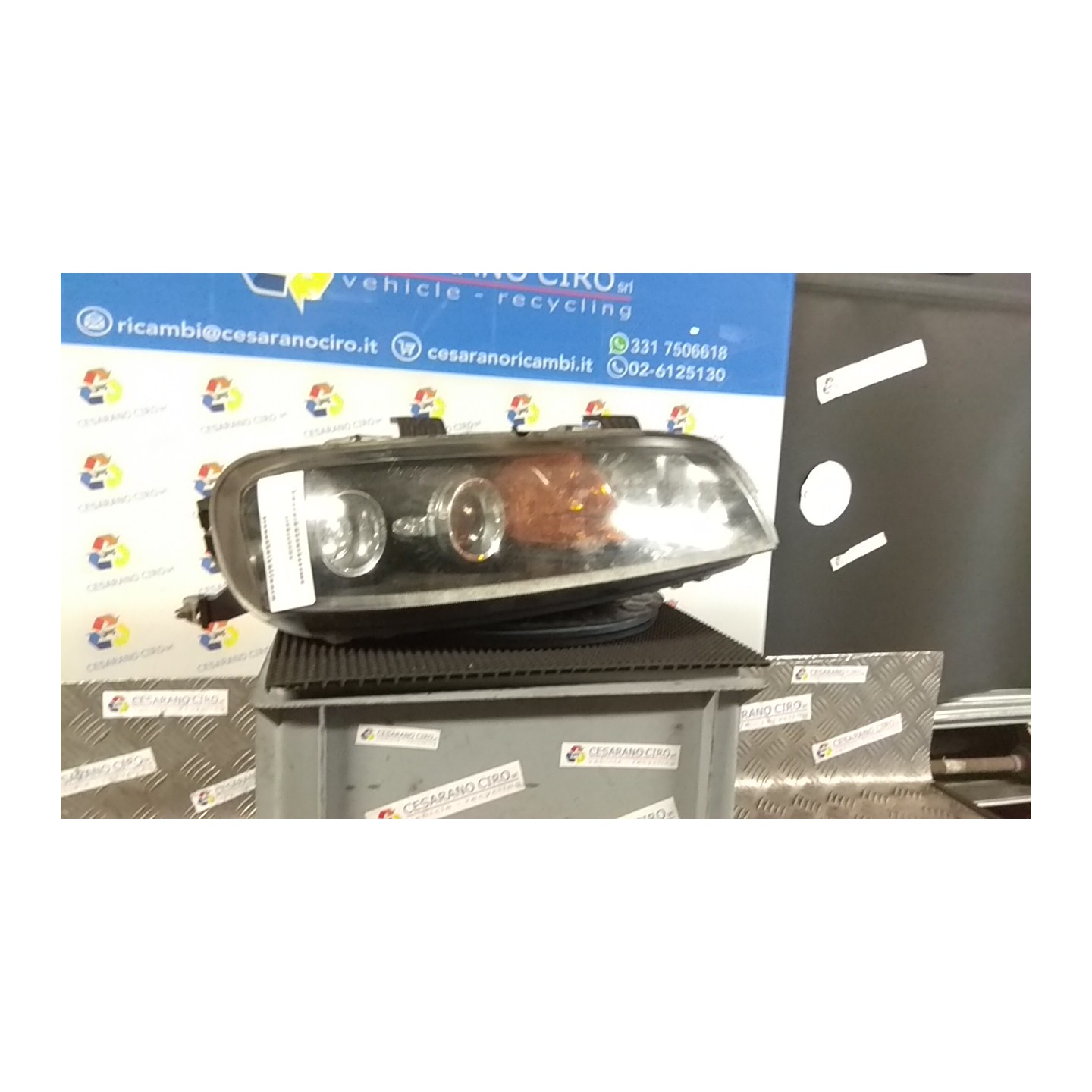 PROIETTORE DX. 012 FIAT PUNTO (1N/1P) (07/99-12/05) 188A4000 46522719
