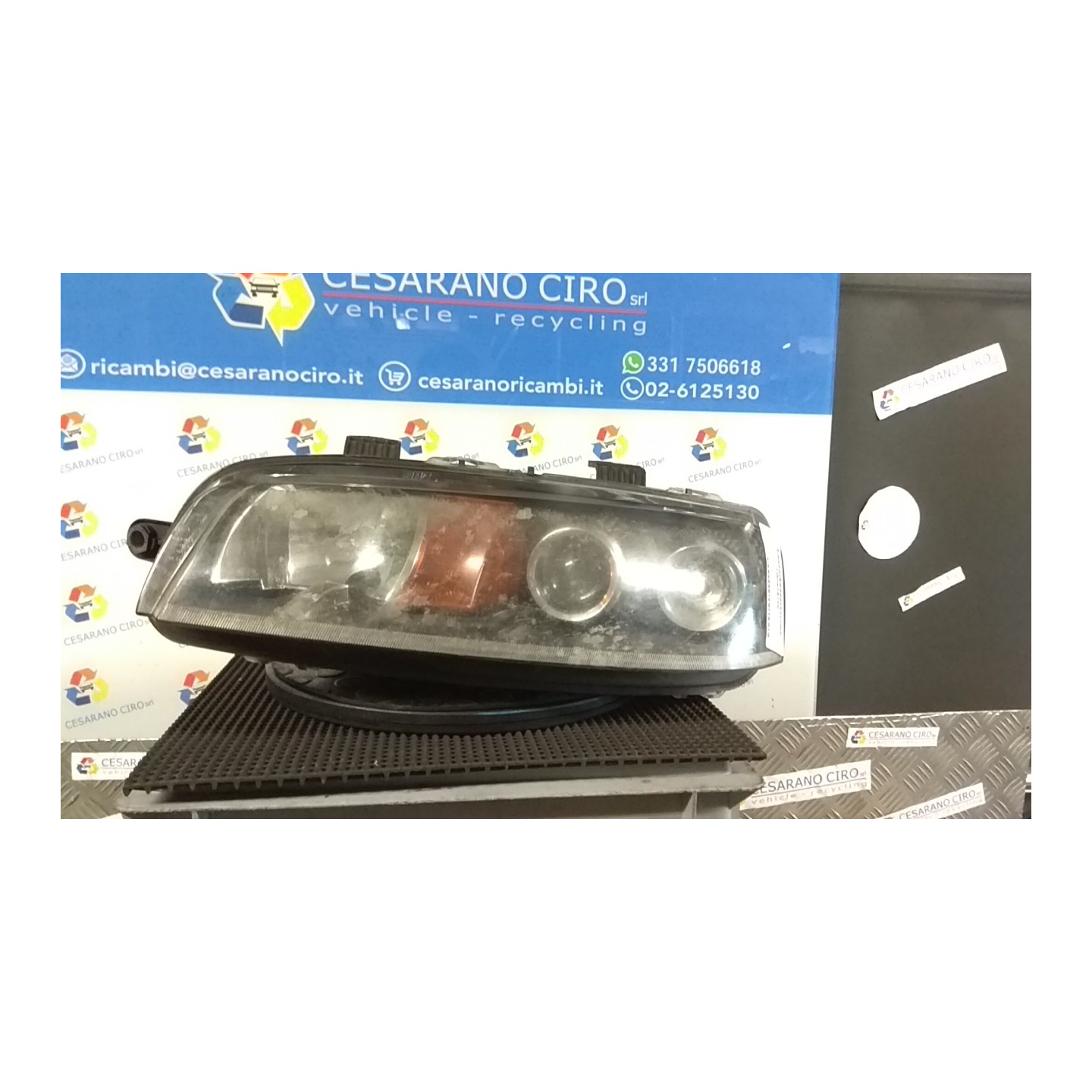PROIETTORE SX. 013 FIAT PUNTO (1N/1P) (07/99-12/05) 188A4000 51712396