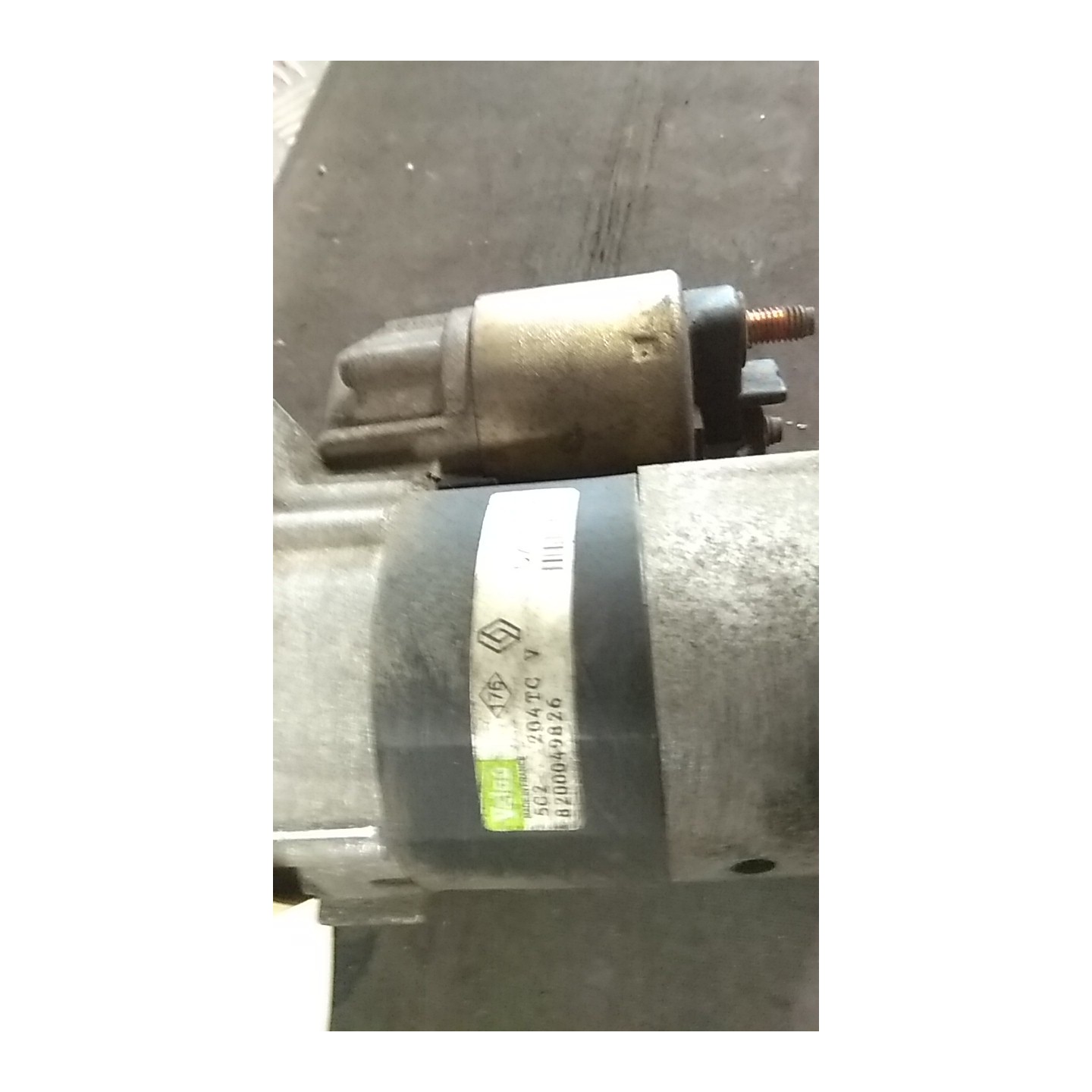 MOTORINO AVVIAMENTO VALEO 047 RENAULT CLIO 2A SERIE (05/01-11/10) K4JB7 8200266777