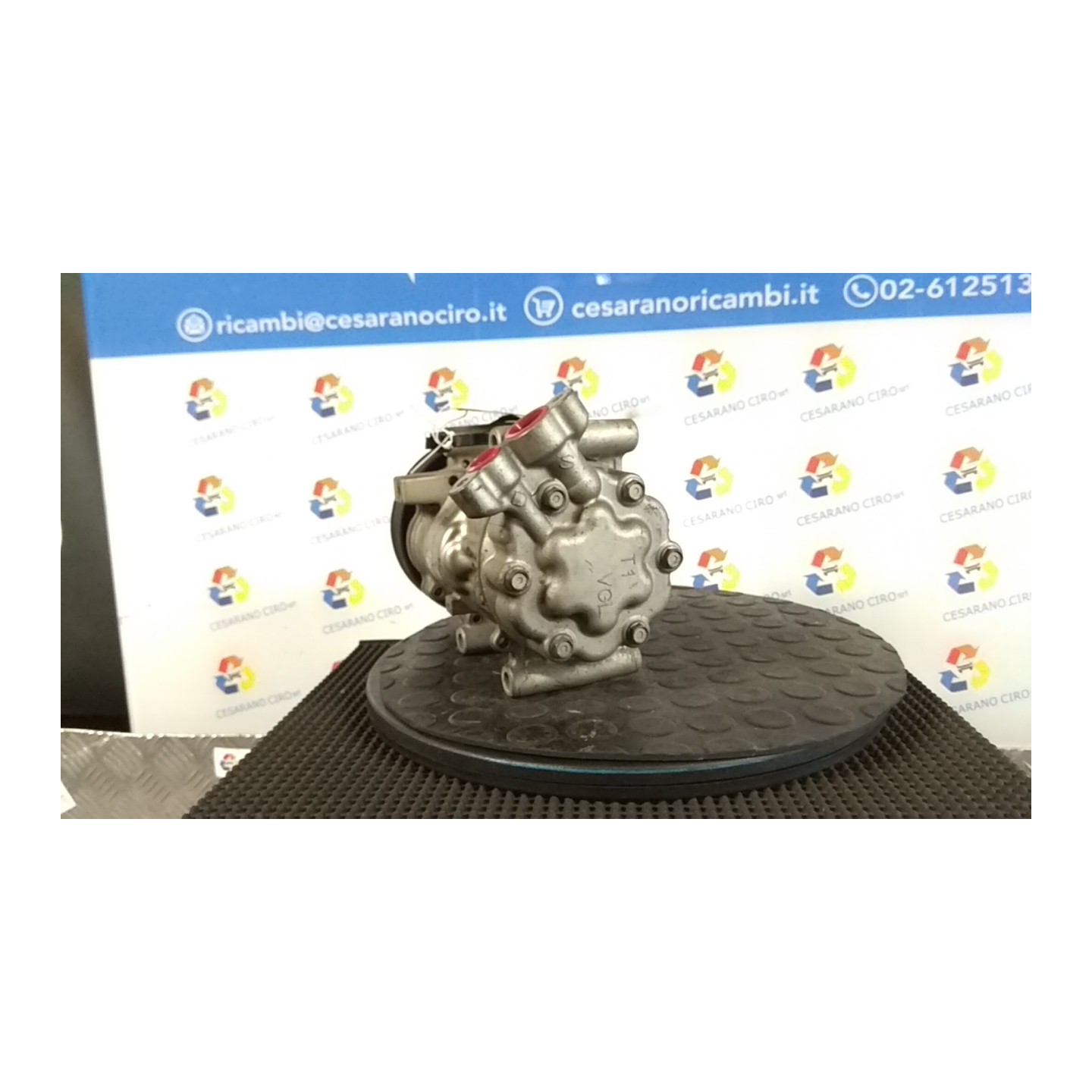 COMPRESSORE A/C ROTAZIONE 049 RENAULT CLIO 2A SERIE (05/01-11/10) K4JB7 7701499969