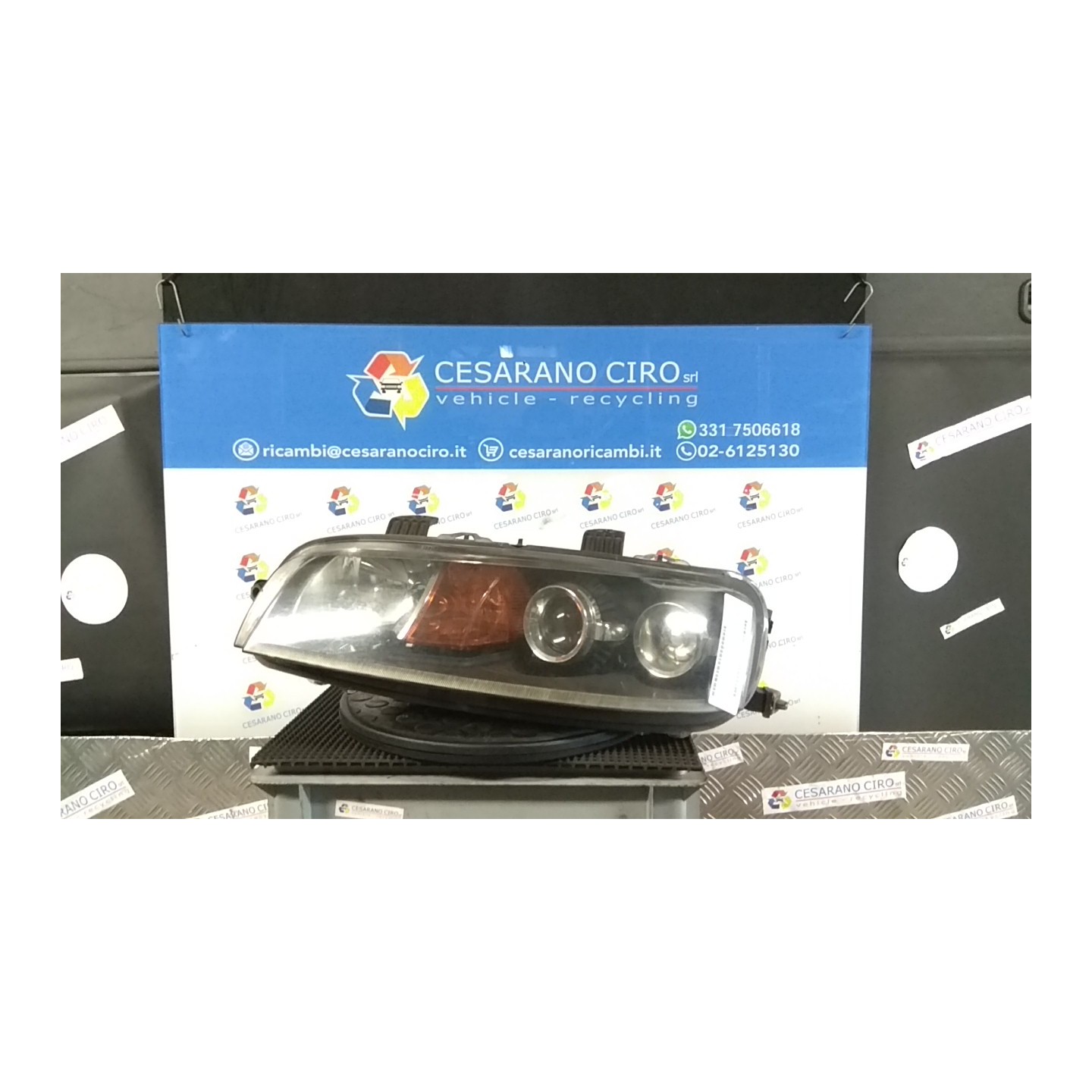 PROIETTORE SX. 065 FIAT PUNTO (1N/1P) (07/99-12/05) 188A4000 51712396