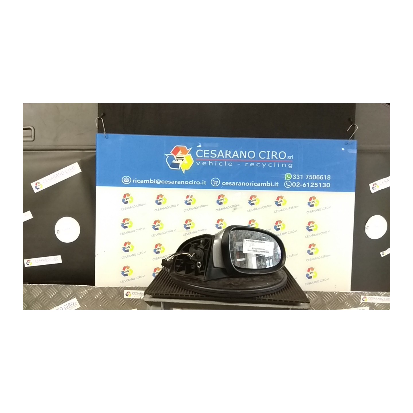 RETROVISORE EST. TERMICO REGOLAZ. ELETTR. DX. 067 MERCEDES-BENZ CLASSE A (W168) (10/97-02/01) 166960 A1688100276