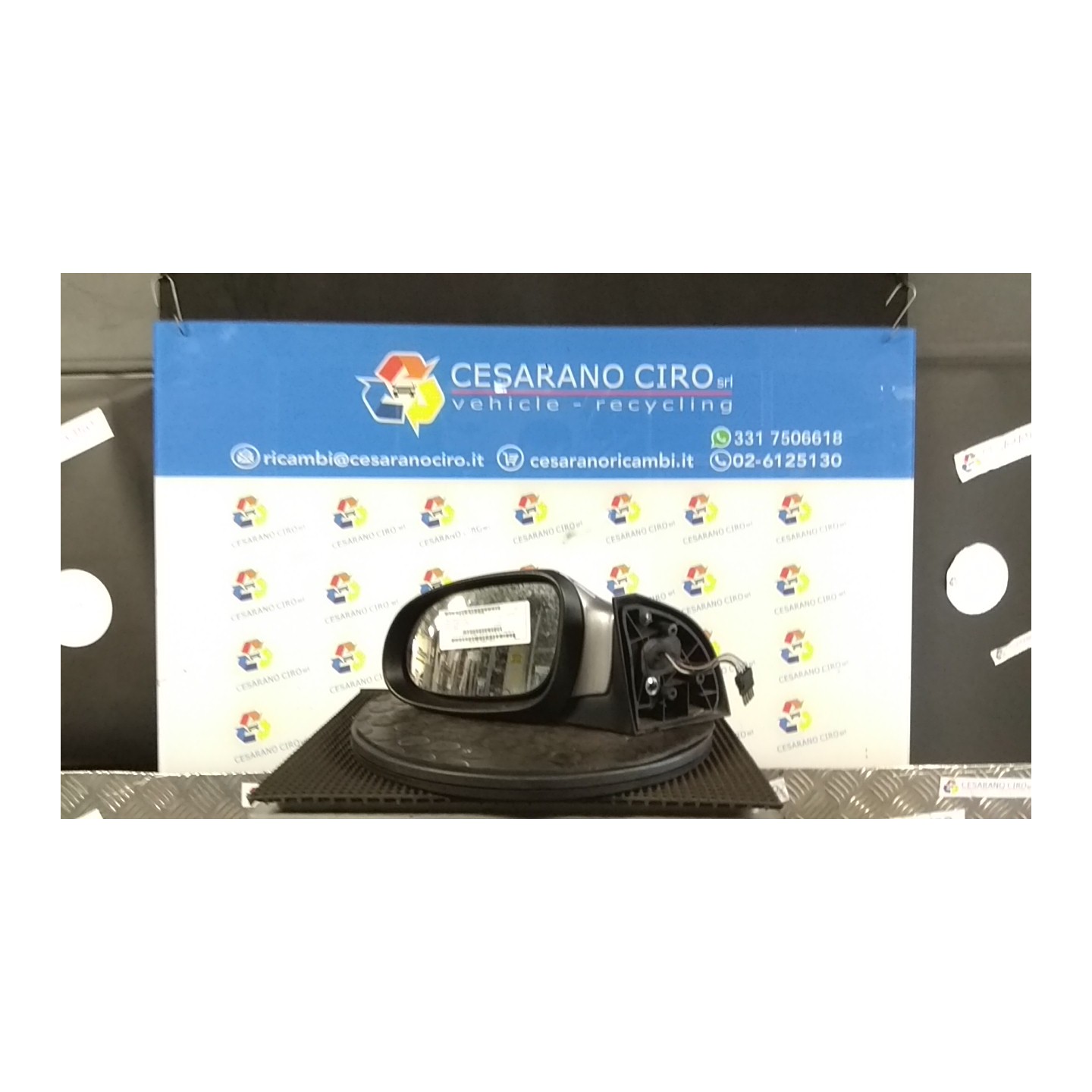 RETROVISORE EST. TERMICO REGOLAZ. ELETTR. SX. 068 MERCEDES-BENZ CLASSE A (W168) (10/97-02/01) 166960 A1688100176