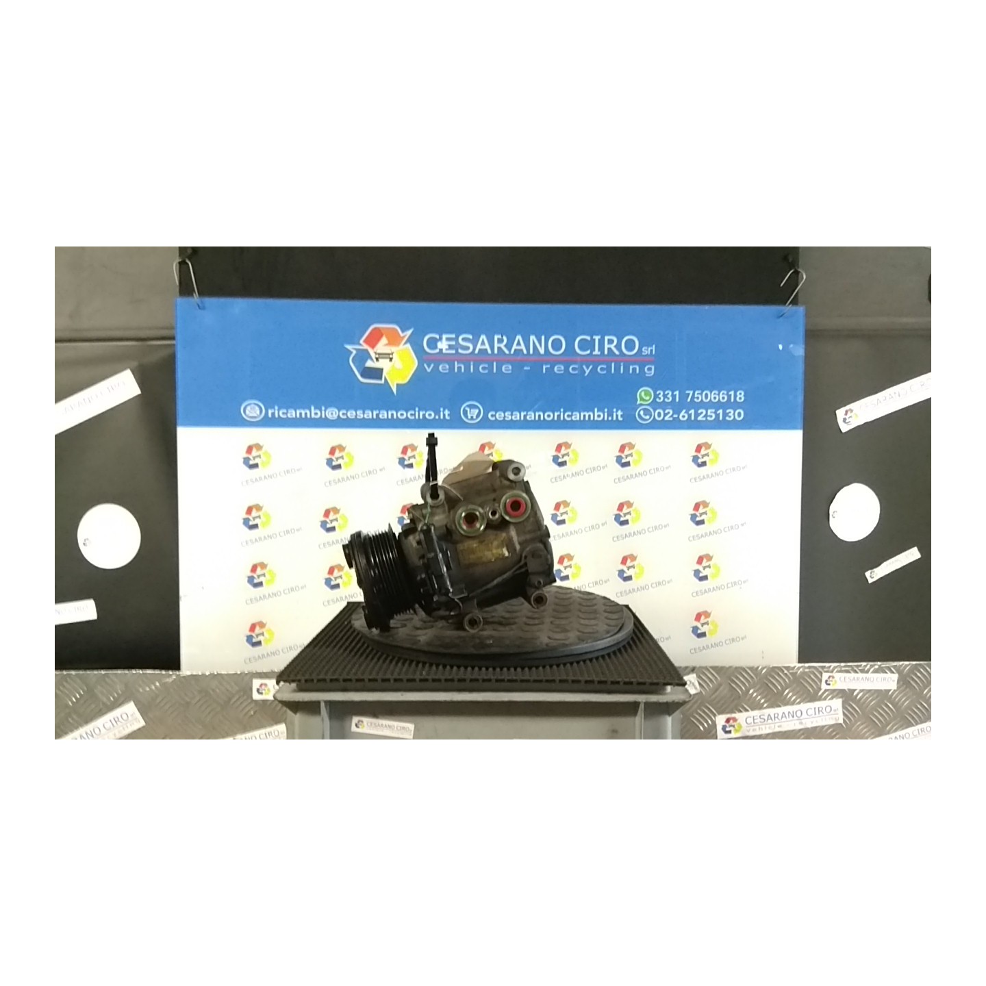 COMPRESSORE A/C 011 JAGUAR S-TYPE (X200) (01/99-06/02) FB NB0576009014001