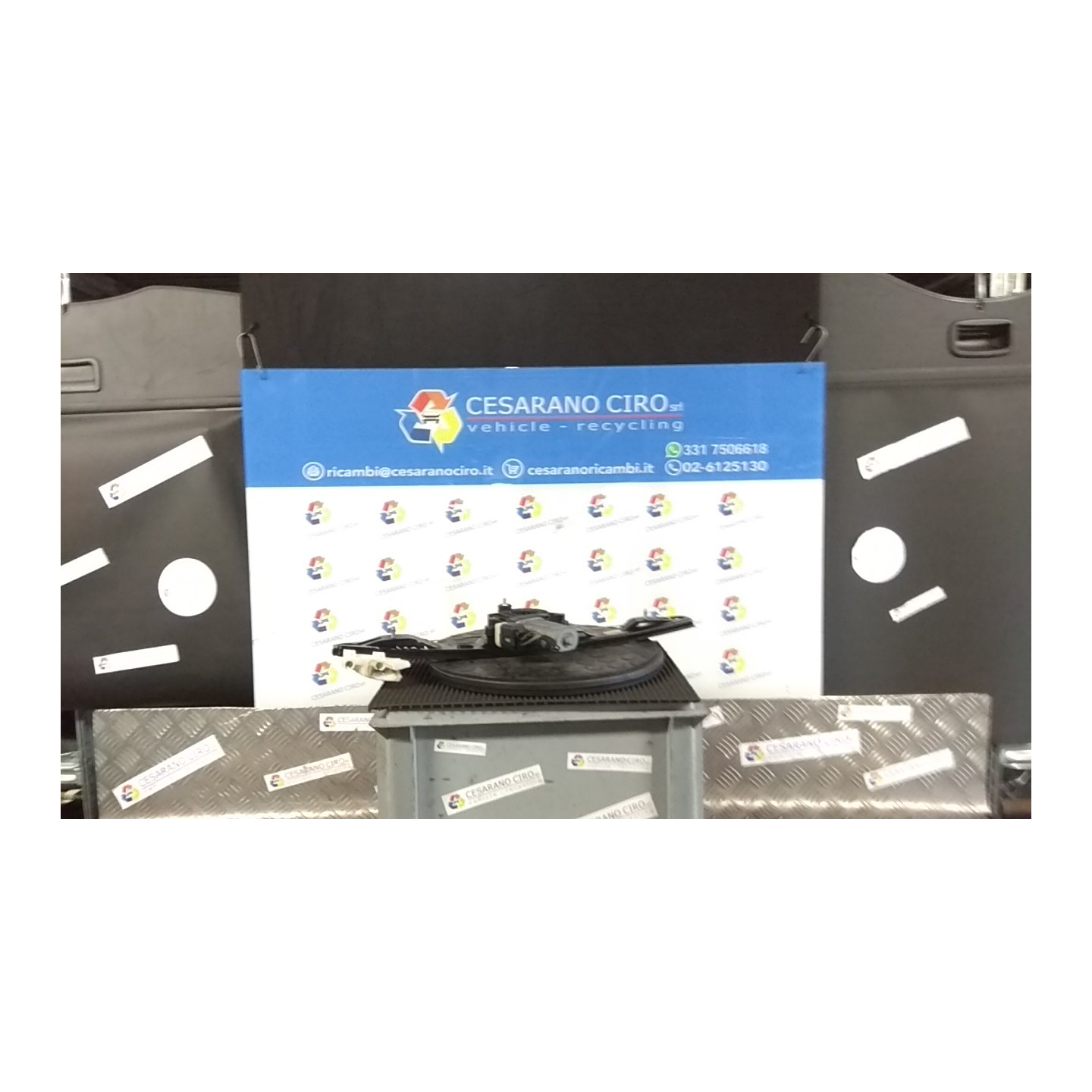 ALZACRISTALLO ELETTR. PORTA POST. DX. 012 BMW SERIE 3 (F31) (07/12-) N47D20C 51357281888