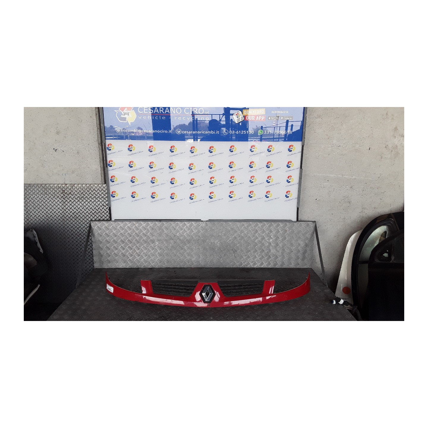 GRIGLIA 020 RENAULT KANGOO (04/03-03/09) D7FG7 7701062877