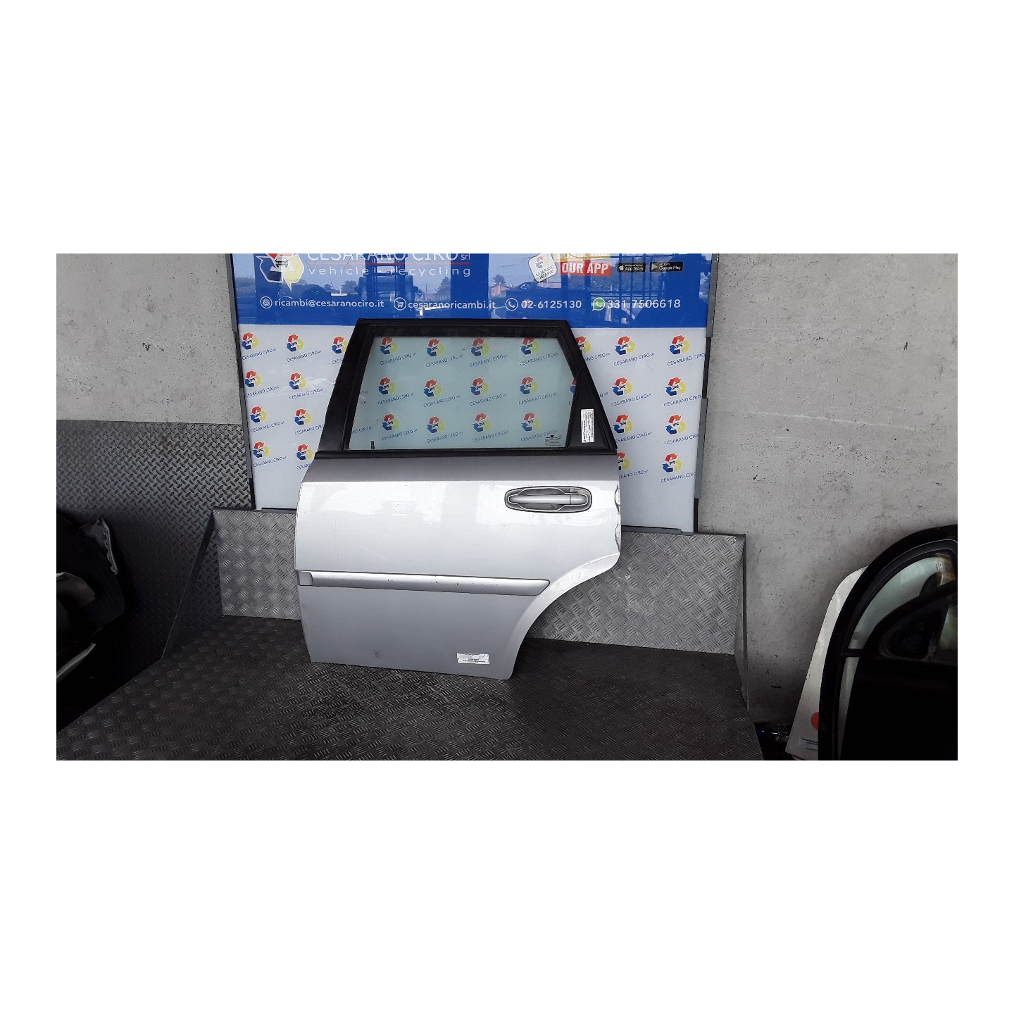PORTA POST. SX. 039 CHEVROLET (DAEWOO) NUBIRA (J200) (01/05-12/10) Z20S 96547915