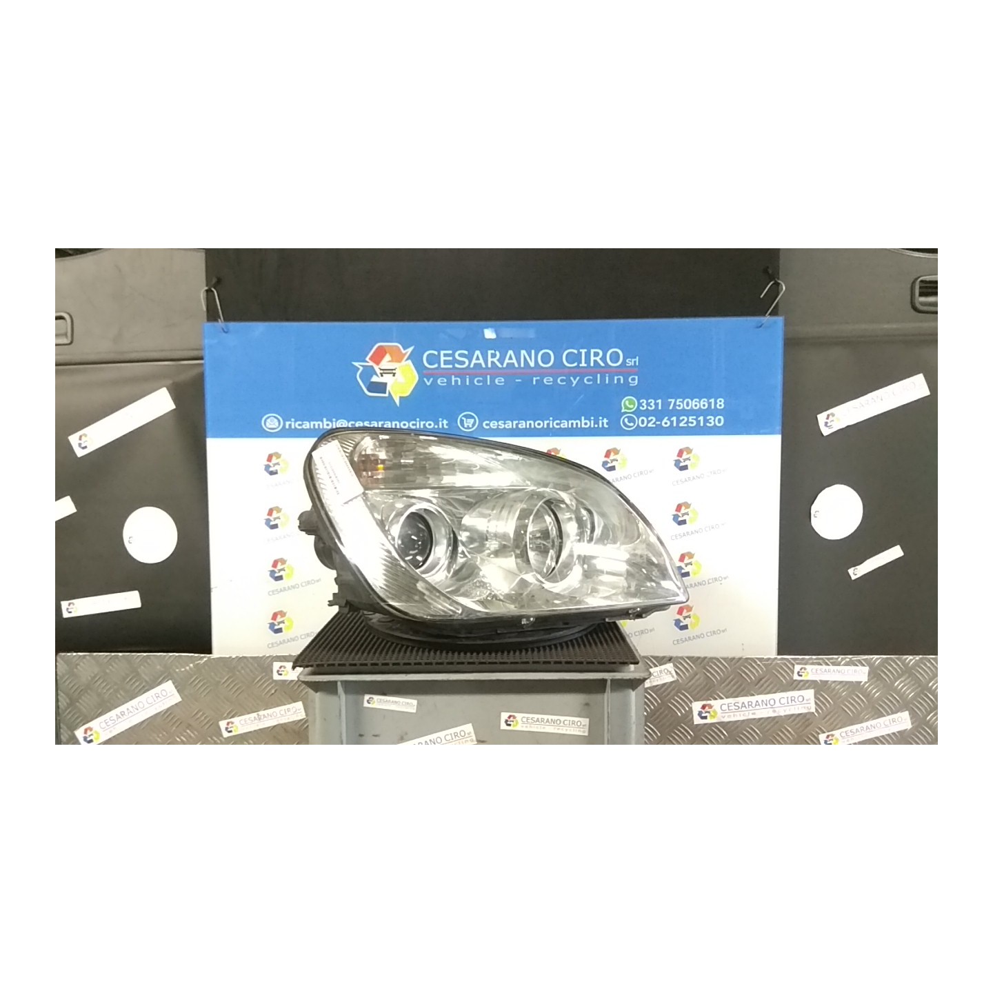 PROIETTORE DX. 005 KIA CARENS 2A SERIE (11/06-05/10) D4EA 921021D020