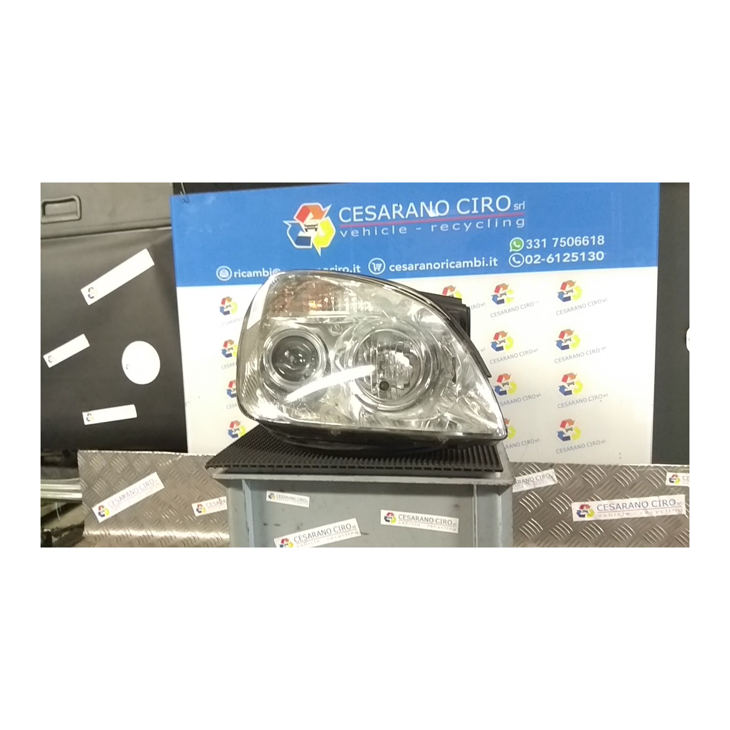 PROIETTORE DX. 005 KIA CARENS 2A SERIE (11/06-05/10) D4EA 921021D020