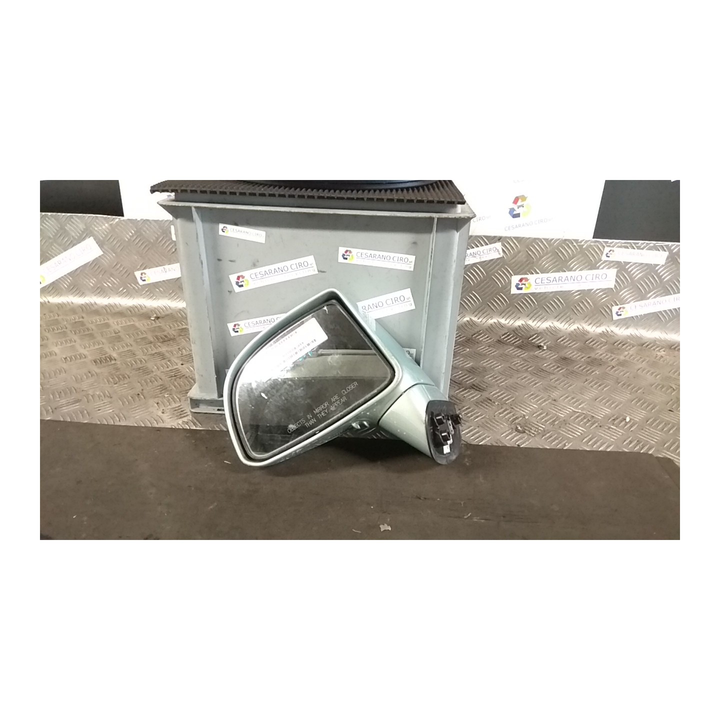 RETROVISORE EST. REGOLAZ. ELETTR. VERNICIATO TERMICO SX. 008 KIA CARENS 2A SERIE (11/06-05/10) D4EA 876101D340