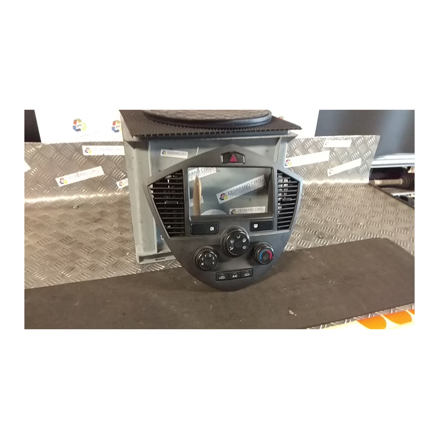 BLOCCO COMANDO CLIMATIZZAZIONE 021 KIA CARENS 1A SERIE (07/02-02/08) S6D 1K2FC61190