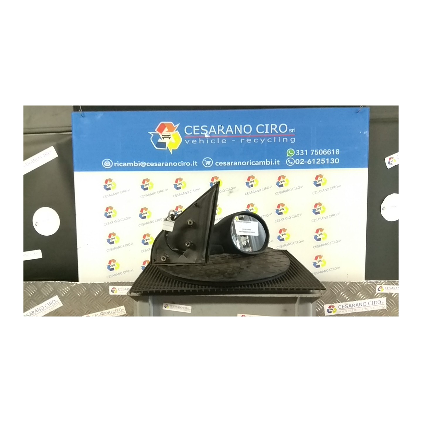 RETROVISORE EST. TERMICO REGOLAZ. ELETTR. P/DODO/UNICA/VANITY DX. 024 LANCIA Y (10/00-03/04) 188A4000 735300459