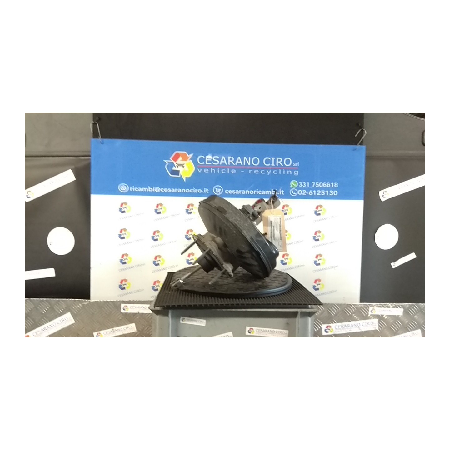 SERVOFRENO 075 RENAULT CLIO 3A SERIE (07/05-05/09) D4FD7 7701208837