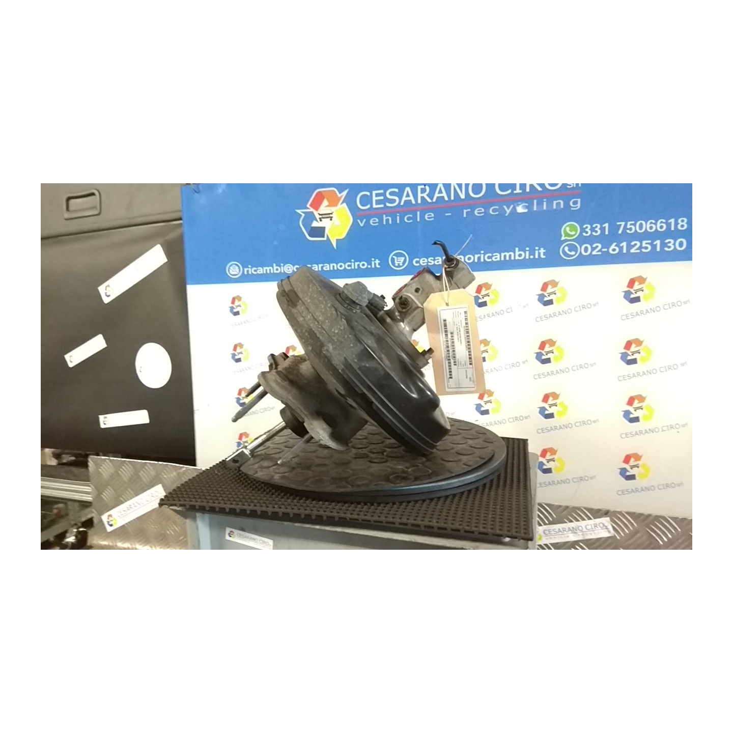 SERVOFRENO 075 RENAULT CLIO 3A SERIE (07/05-05/09) D4FD7 7701208837