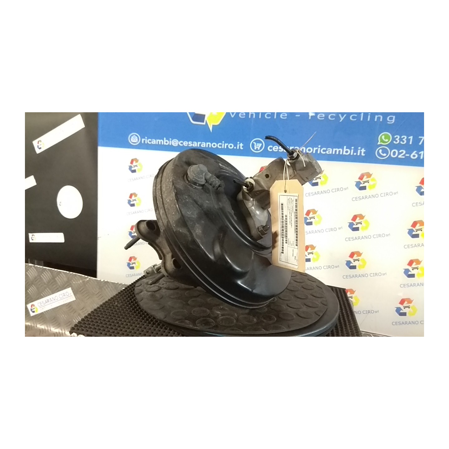 SERVOFRENO 075 RENAULT CLIO 3A SERIE (07/05-05/09) D4FD7 7701208837