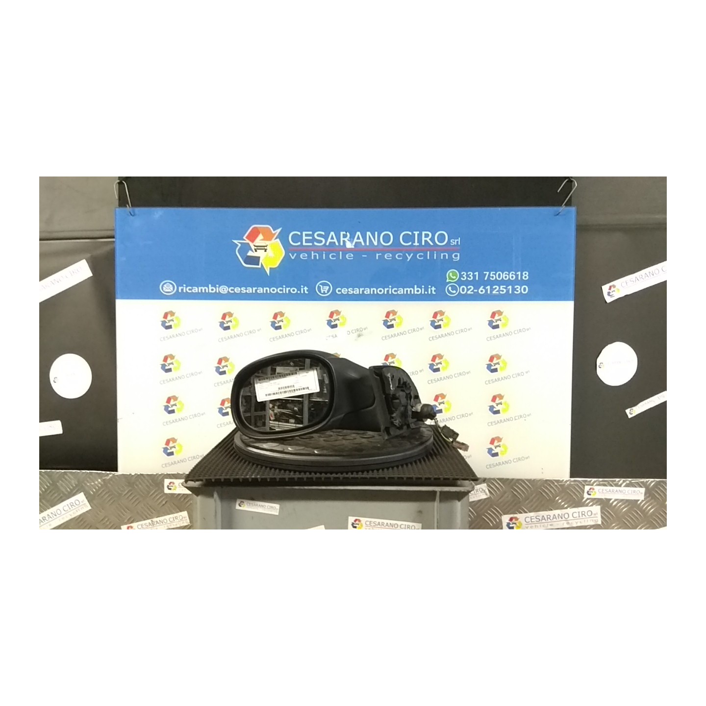 RETROVISORE EST. REGOLAZ. ELETTR. SX. 083 CITROEN C3 2A SERIE (09/05-11/10) 8HZ 8149FJ