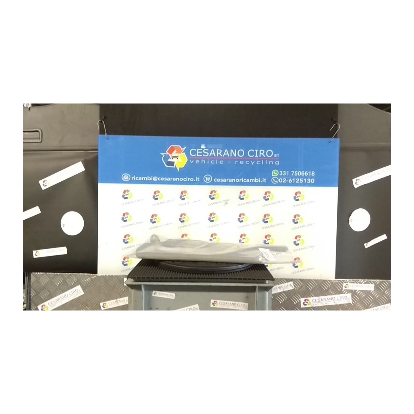 ALETTA PARASOLE PARABREZZA SX. 097 HONDA CR-V 1A SERIE (05/97-03/02) B20Z1 83280S10G00ZA