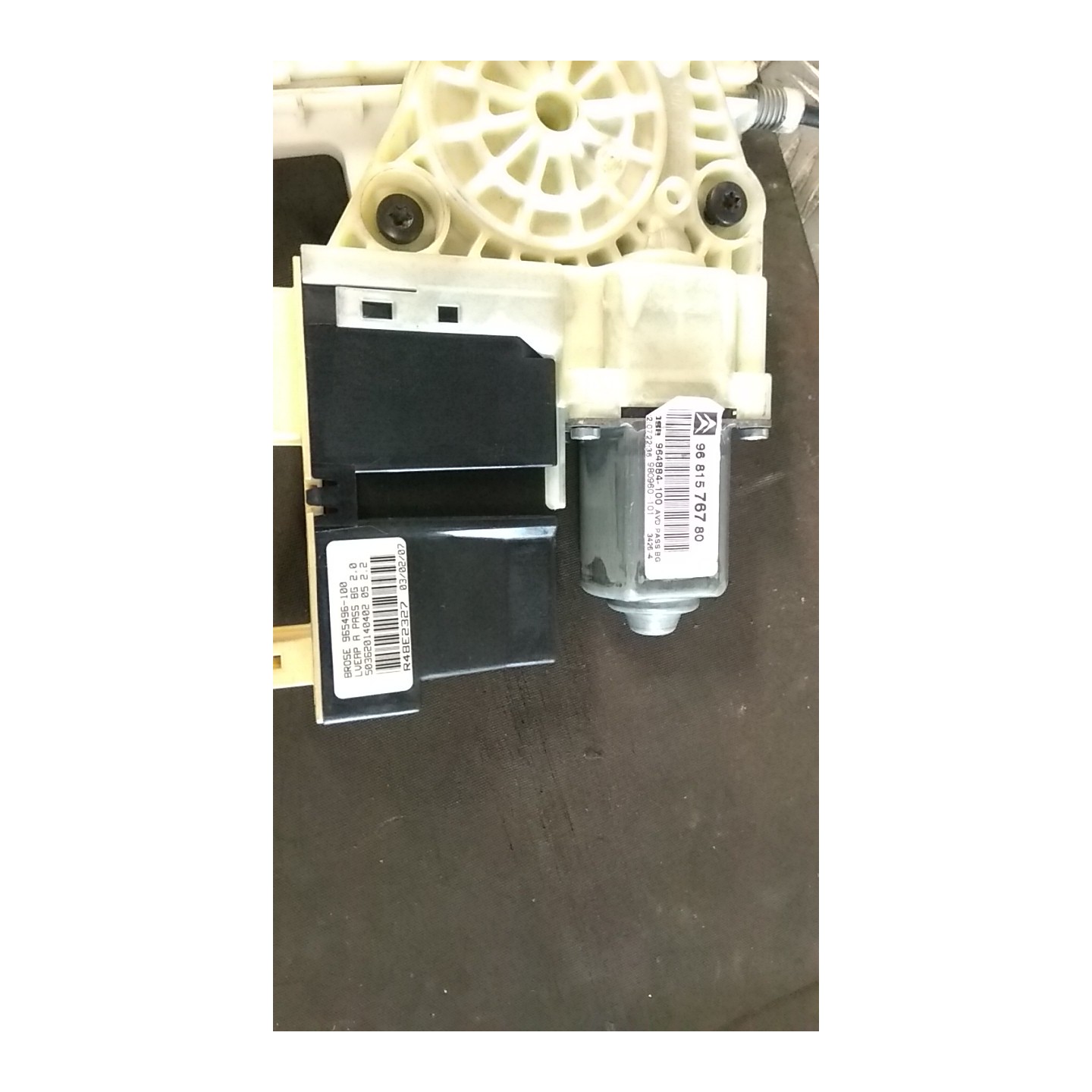 ALZACRISTALLO ELETTR. PORTA ANT. DX. 012 CITROEN C4 (11/04-10/10) NFU 9222R1