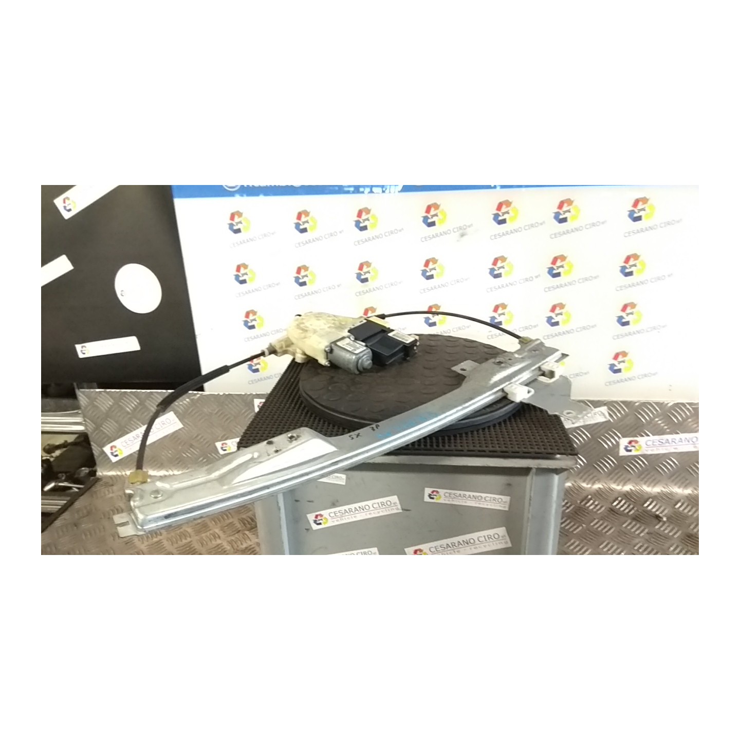ALZACRISTALLO ELETTR. PORTA ANT. SX. 013 CITROEN C4 (11/04-10/10) NFU 9221S1