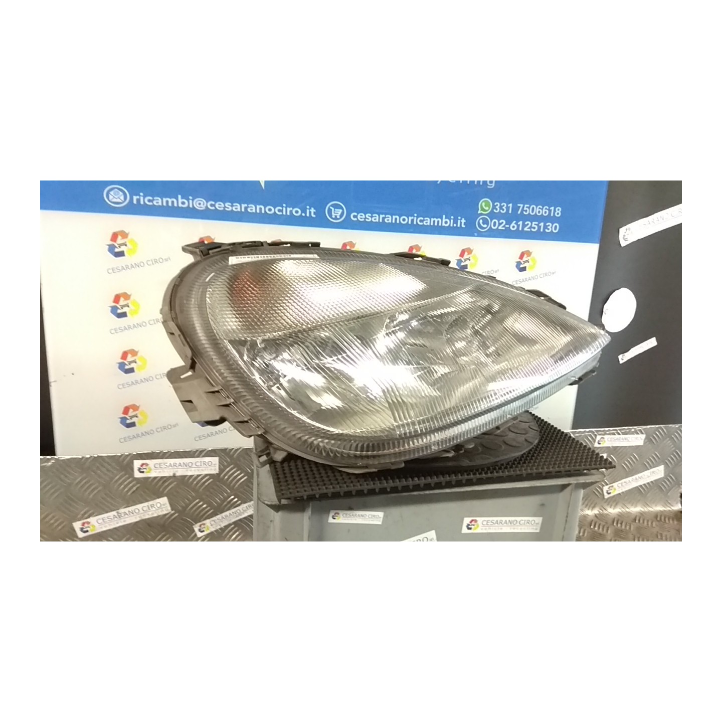 PROIETTORE DX. 026 MERCEDES-BENZ CLASSE A (W168) (10/97-02/01) 166960 A1688201061